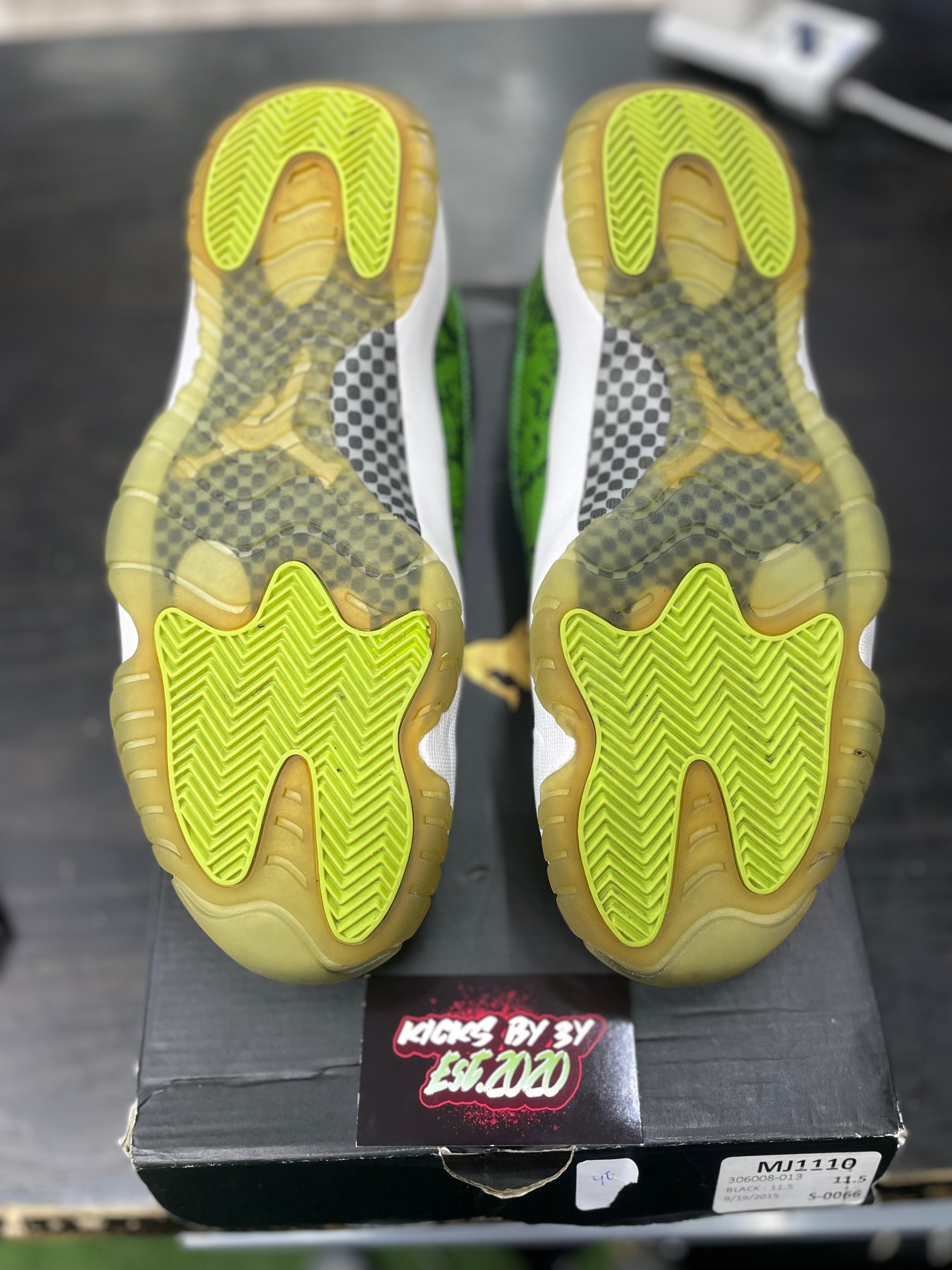 Air Jordan Retro 11 Low IE"Militia Green" *Size 11.5 Preowned*