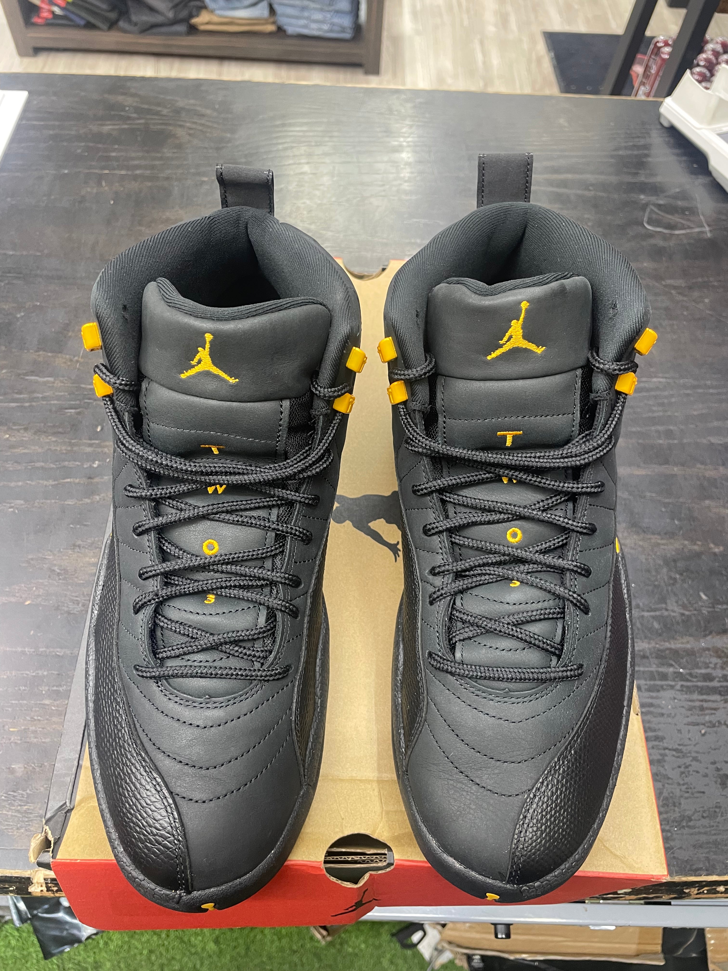 Air Jordan Retro 12 “Black Taxi” *Size 11.5 Preowned*