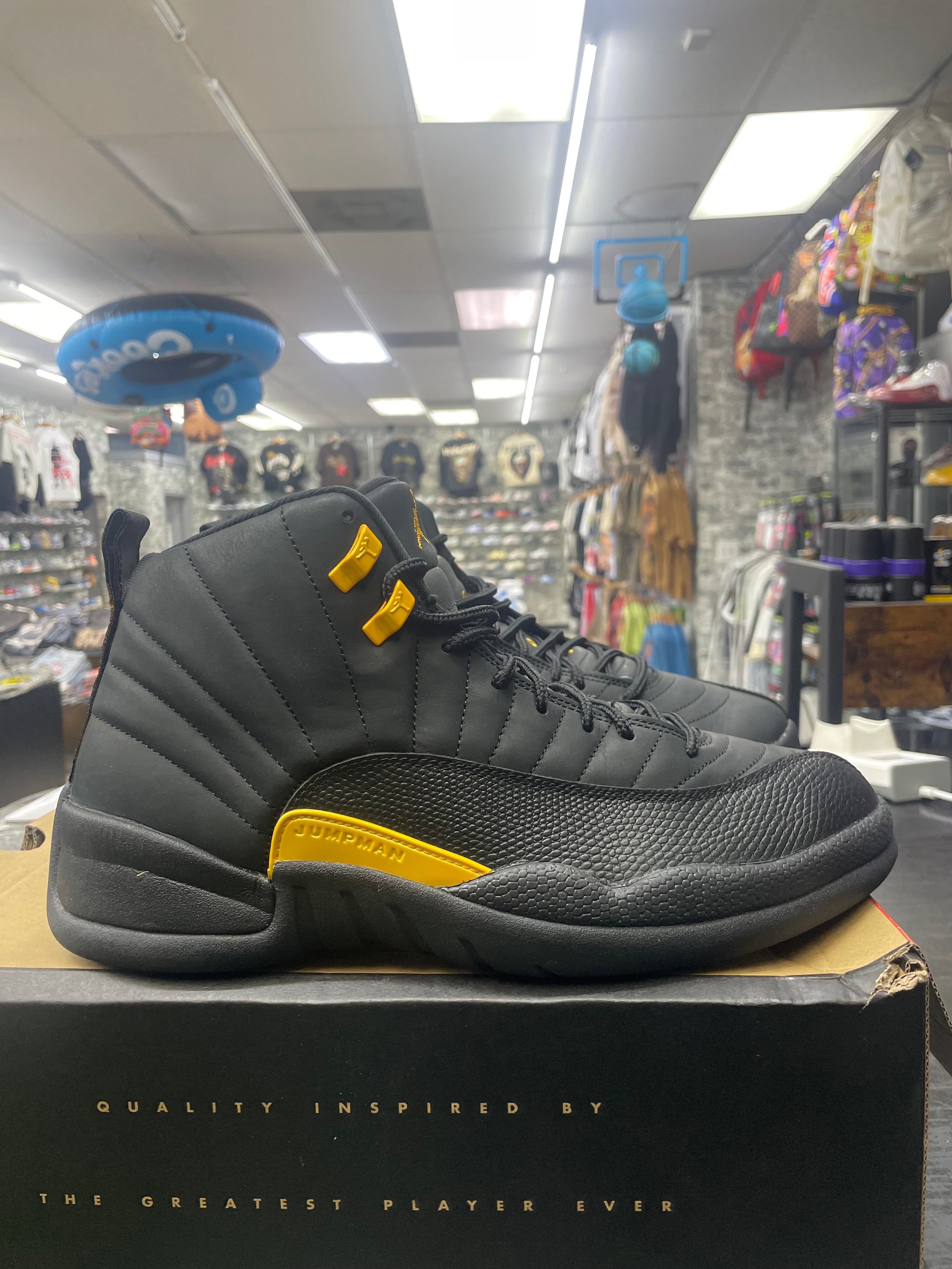 Air Jordan Retro 12 “Black Taxi” *Size 11.5 Preowned*