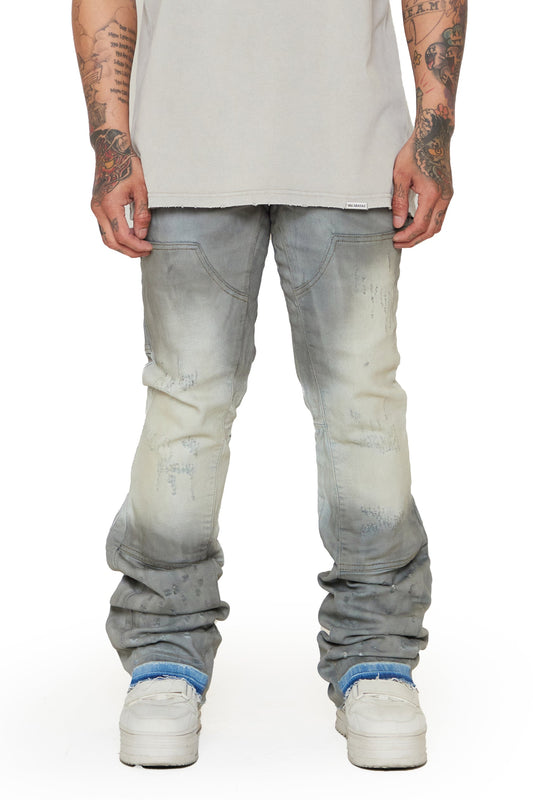 Valabasas "Scars Dirty Blue " (Stack Jeans)