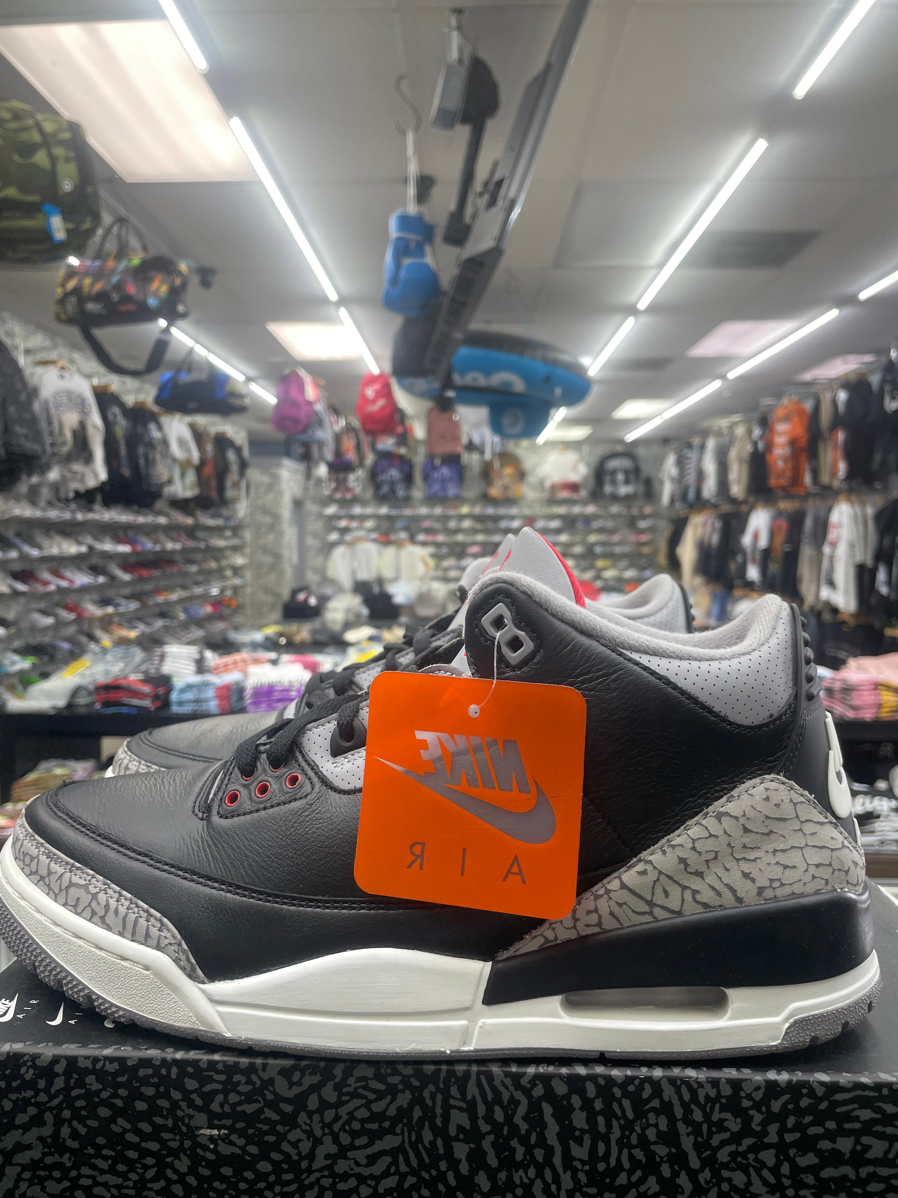 Air Jordan Retro 3 “Black Cement” *Size 12 Preowned* (DN3707-010)