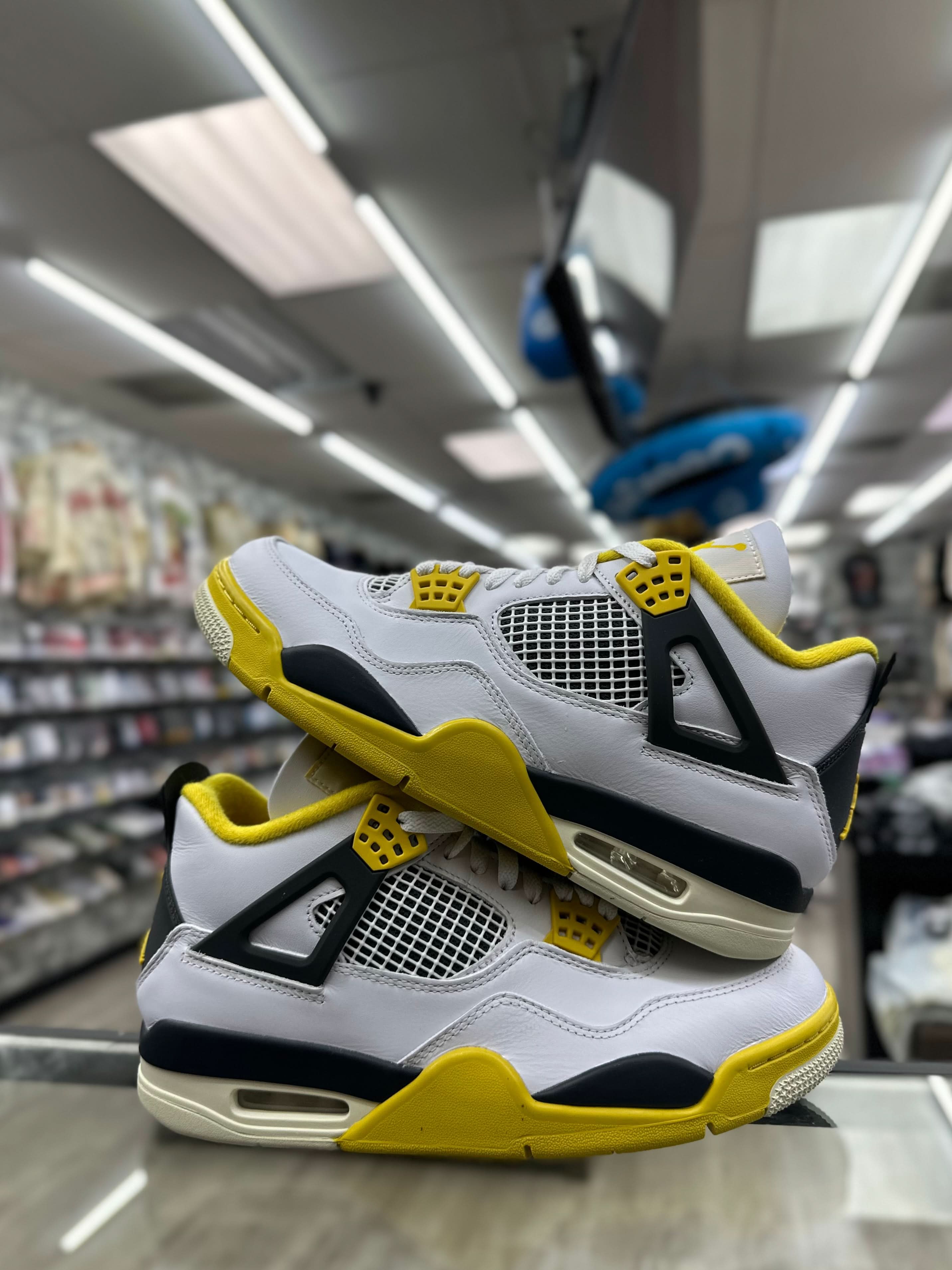 Air Jordan Retro 4 “Vivid Sulfur” (Womens)