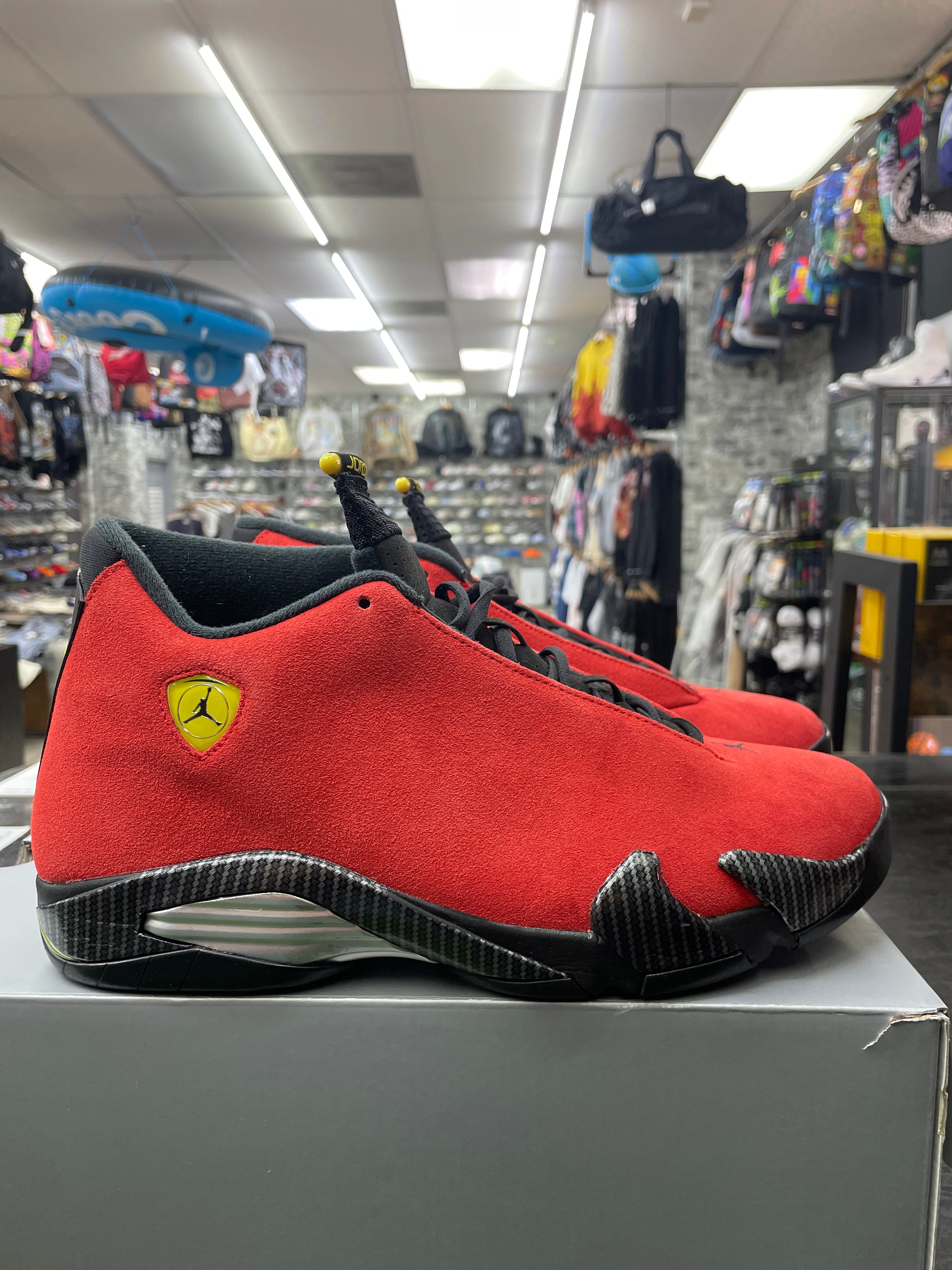 Air Jordan Retro 14 "Ferrari" *Size 11 Preowned*