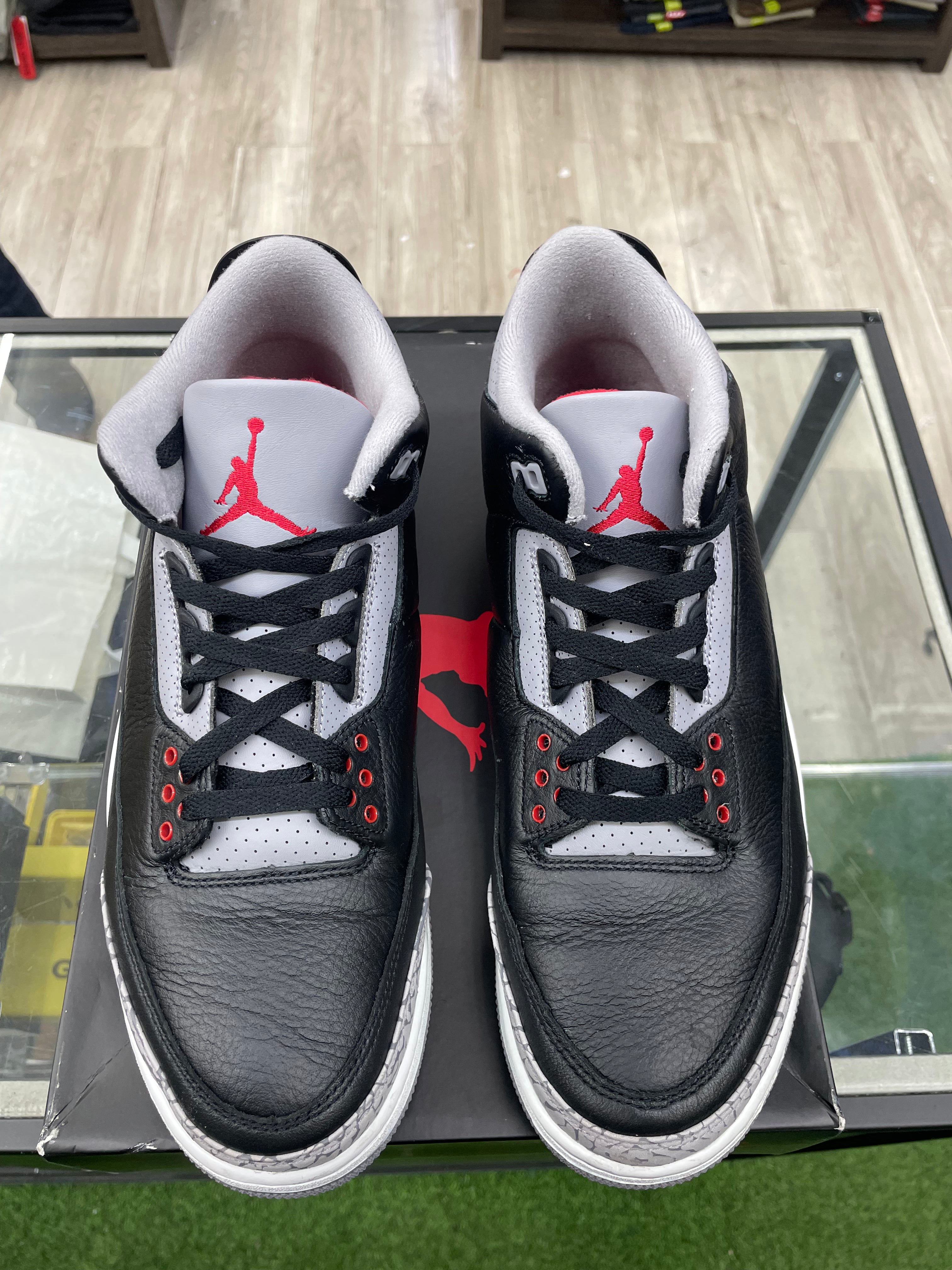 Air Jordan Retro 3 “Black Cement” *Size 12 Preowned*