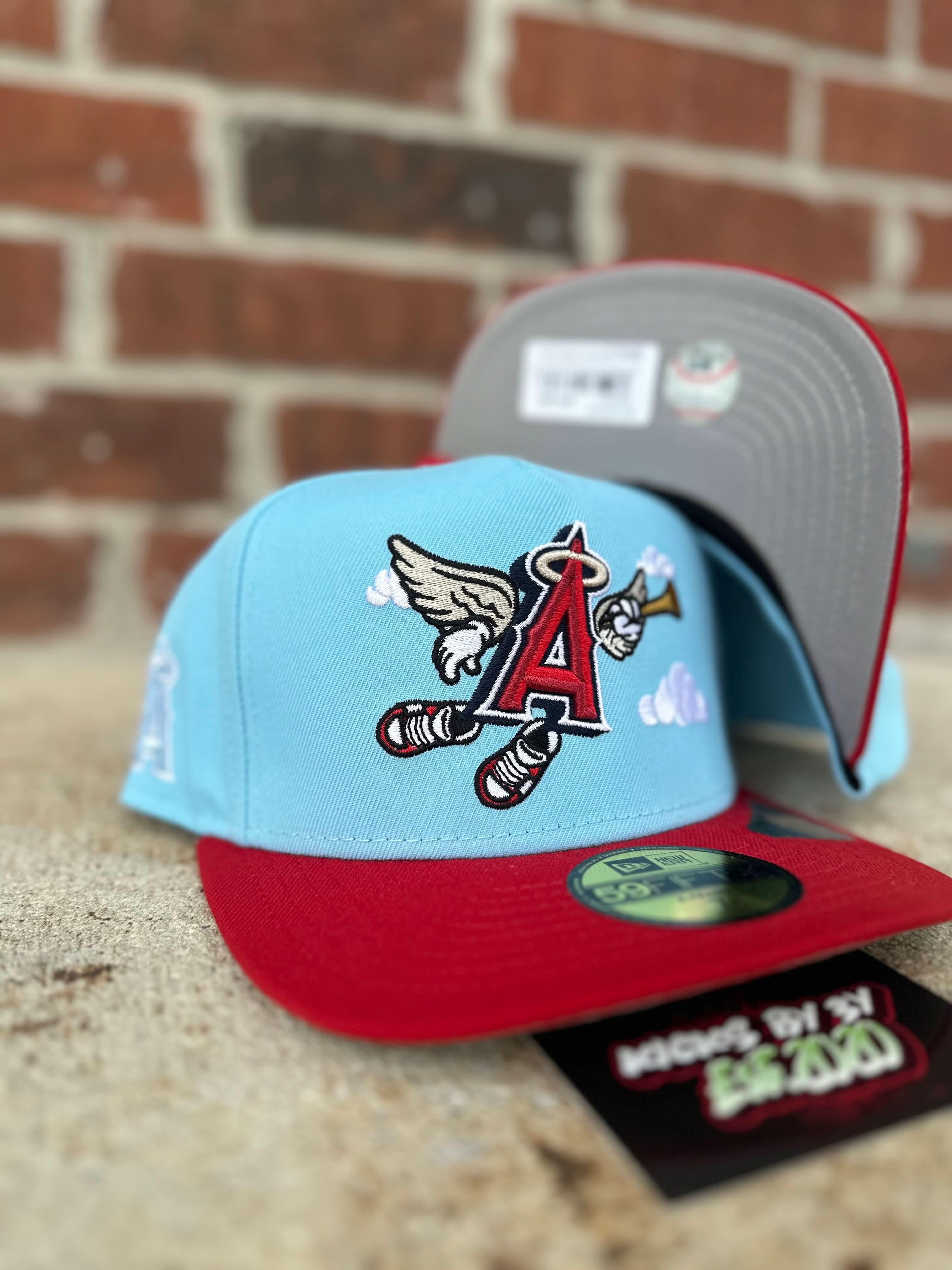 New Era 59FIFTY Fitted "Anaheim Angels" A-Frame Cartoon 60693552