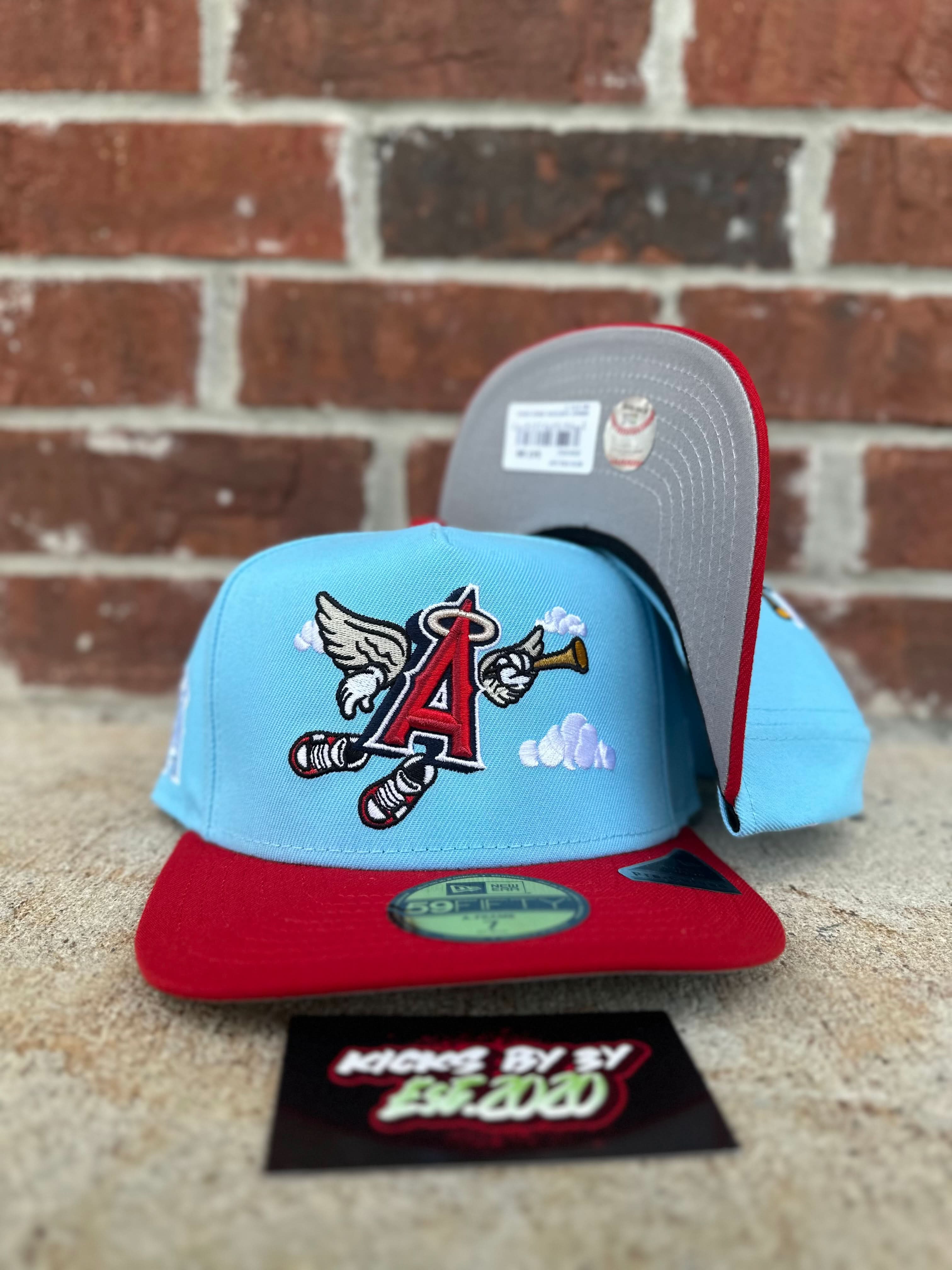 New Era 59FIFTY Fitted "Anaheim Angels" A-Frame Cartoon 60693552