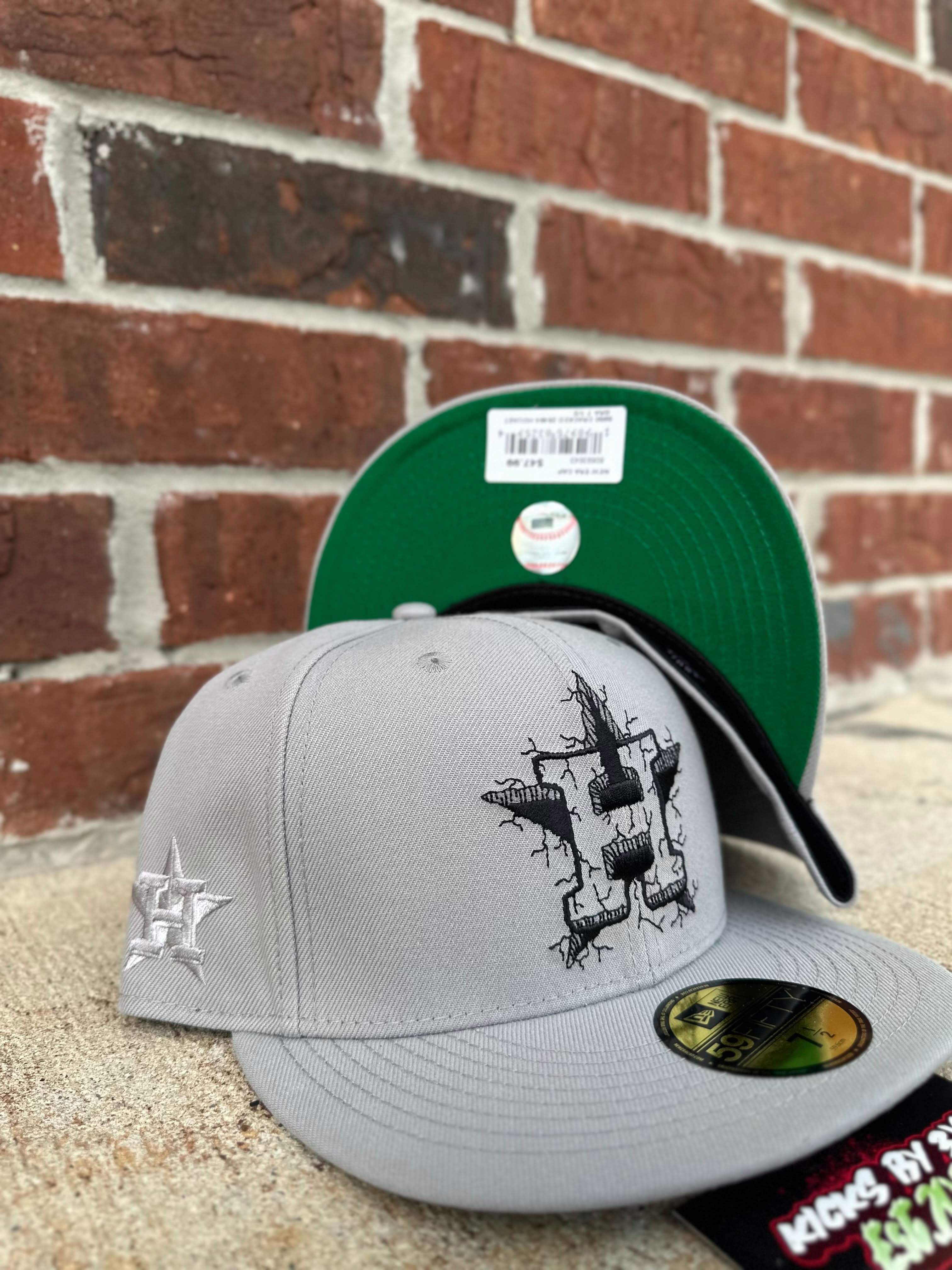 New Era 59FIFTY Fitted "Houston Astros" Grey Cracked 60693543