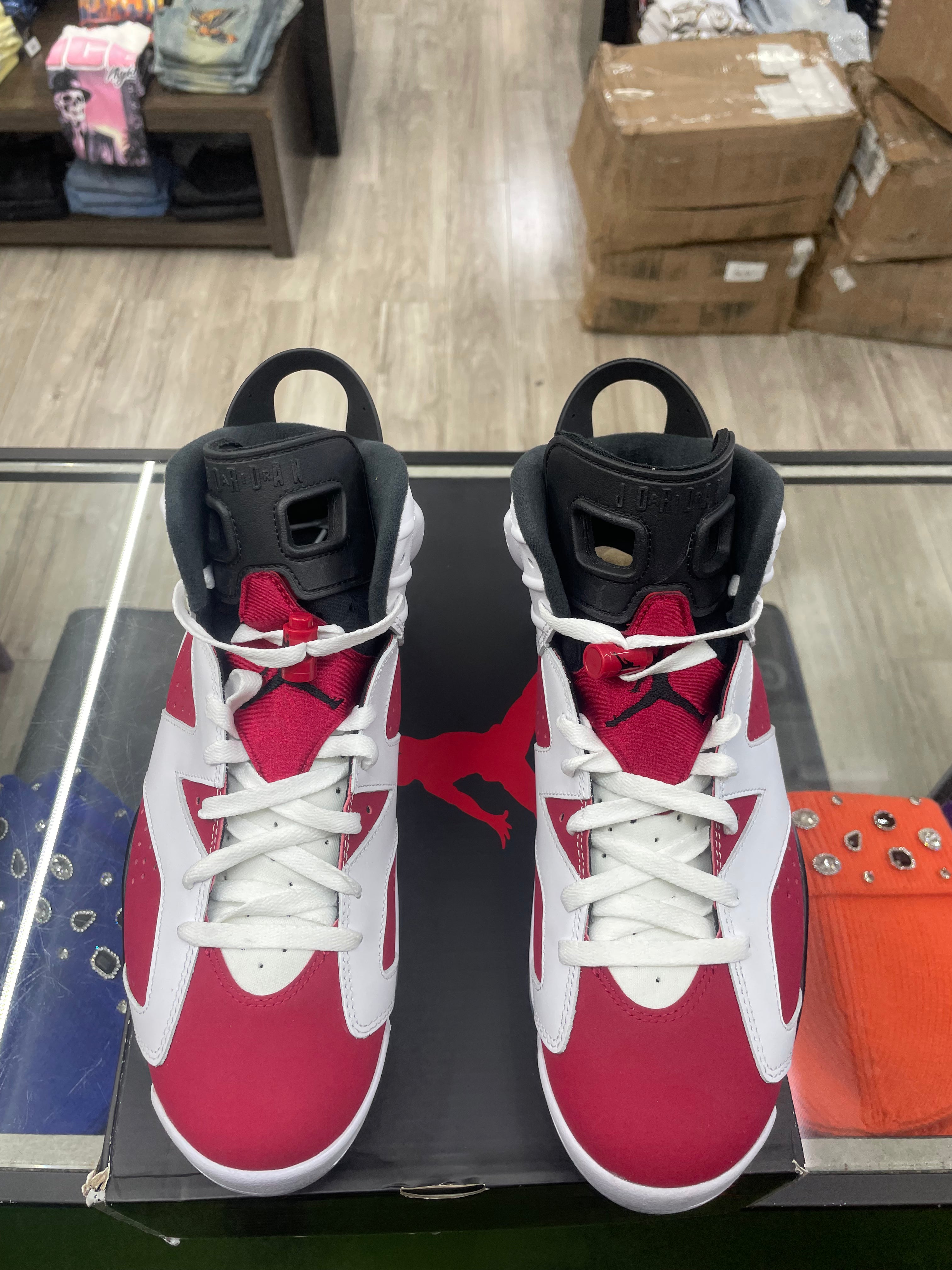 Air Jordan Retro 6 “Carmine” *Size 10 Preowned*