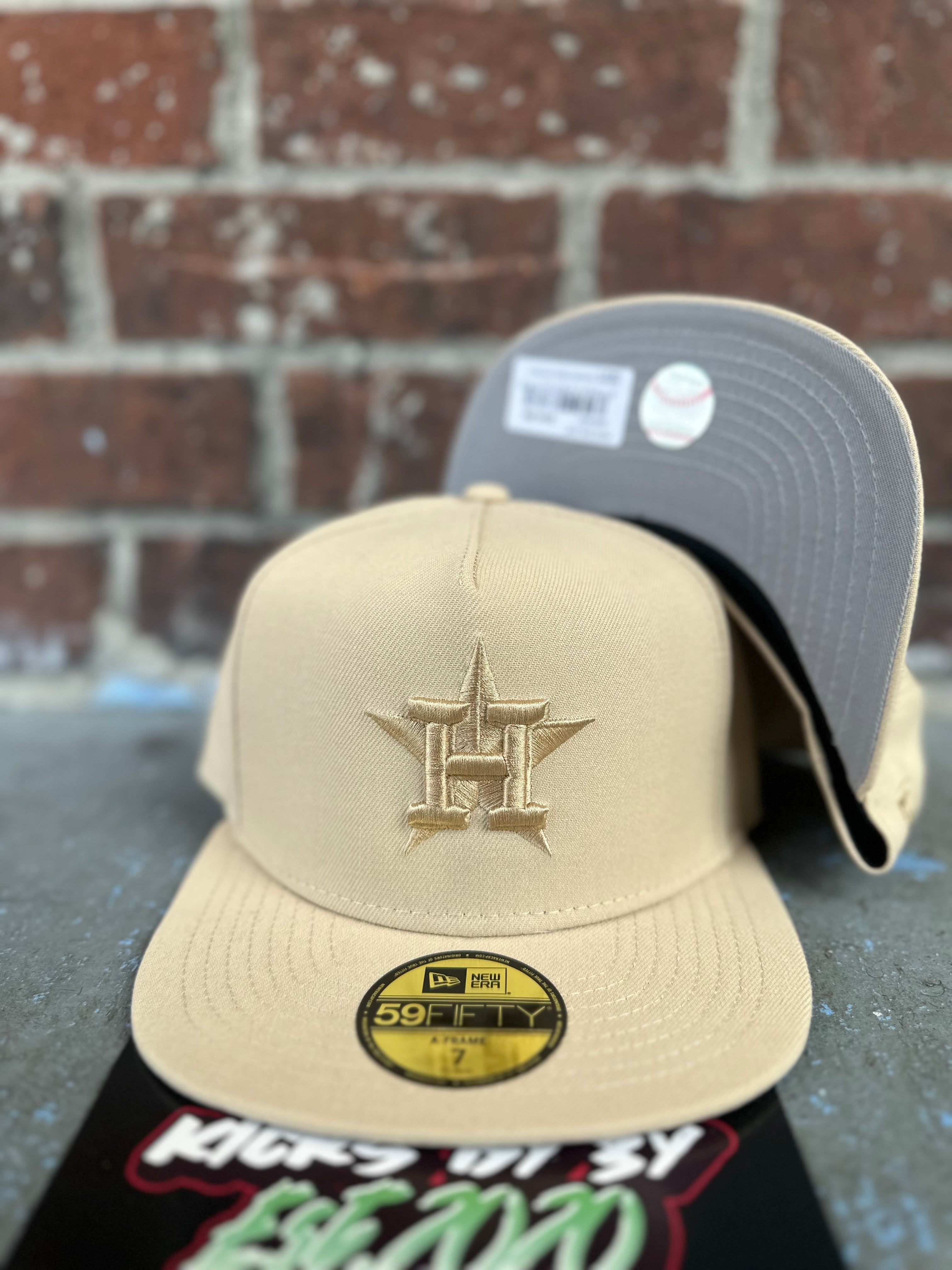 New Era 59FIFTY Fitted "Houston Astros" Cream A-Frame Fitted 60694287