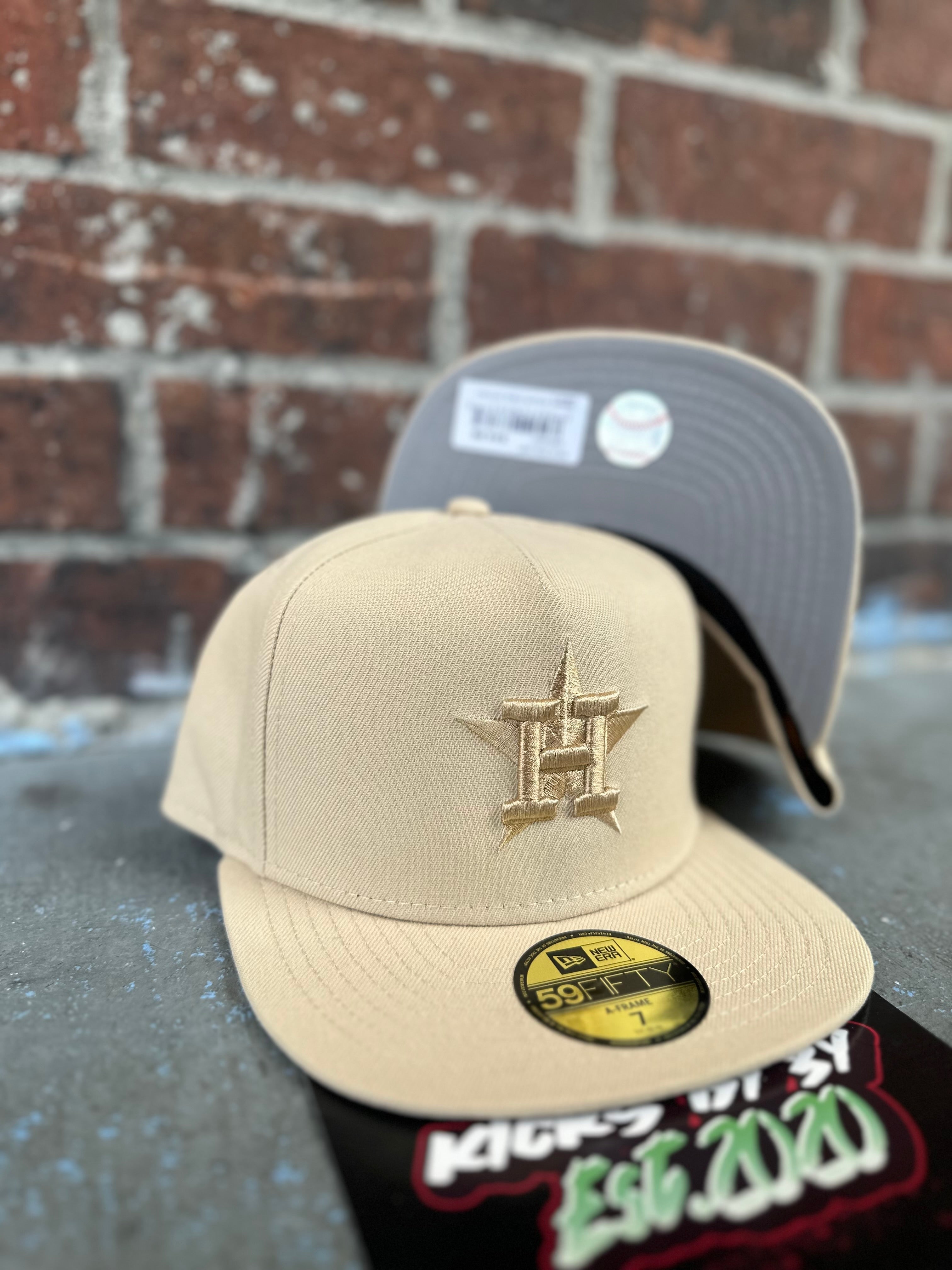 New Era 59FIFTY Fitted "Houston Astros" Cream A-Frame Fitted 60694287