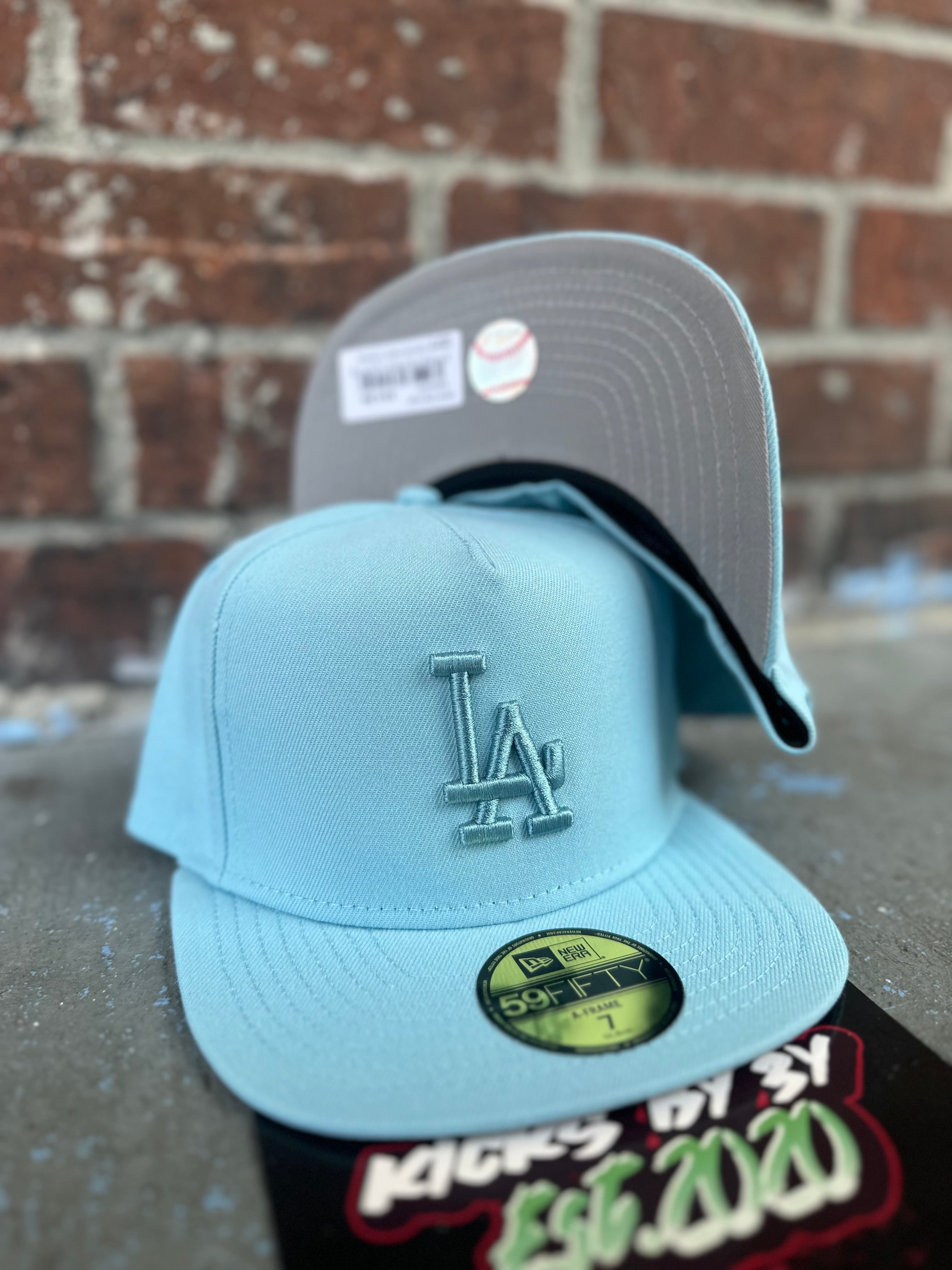 New Era 59FIFTY Fitted "Los Angeles Dodgers" Teal Blue A-Frame Fitted 60694340