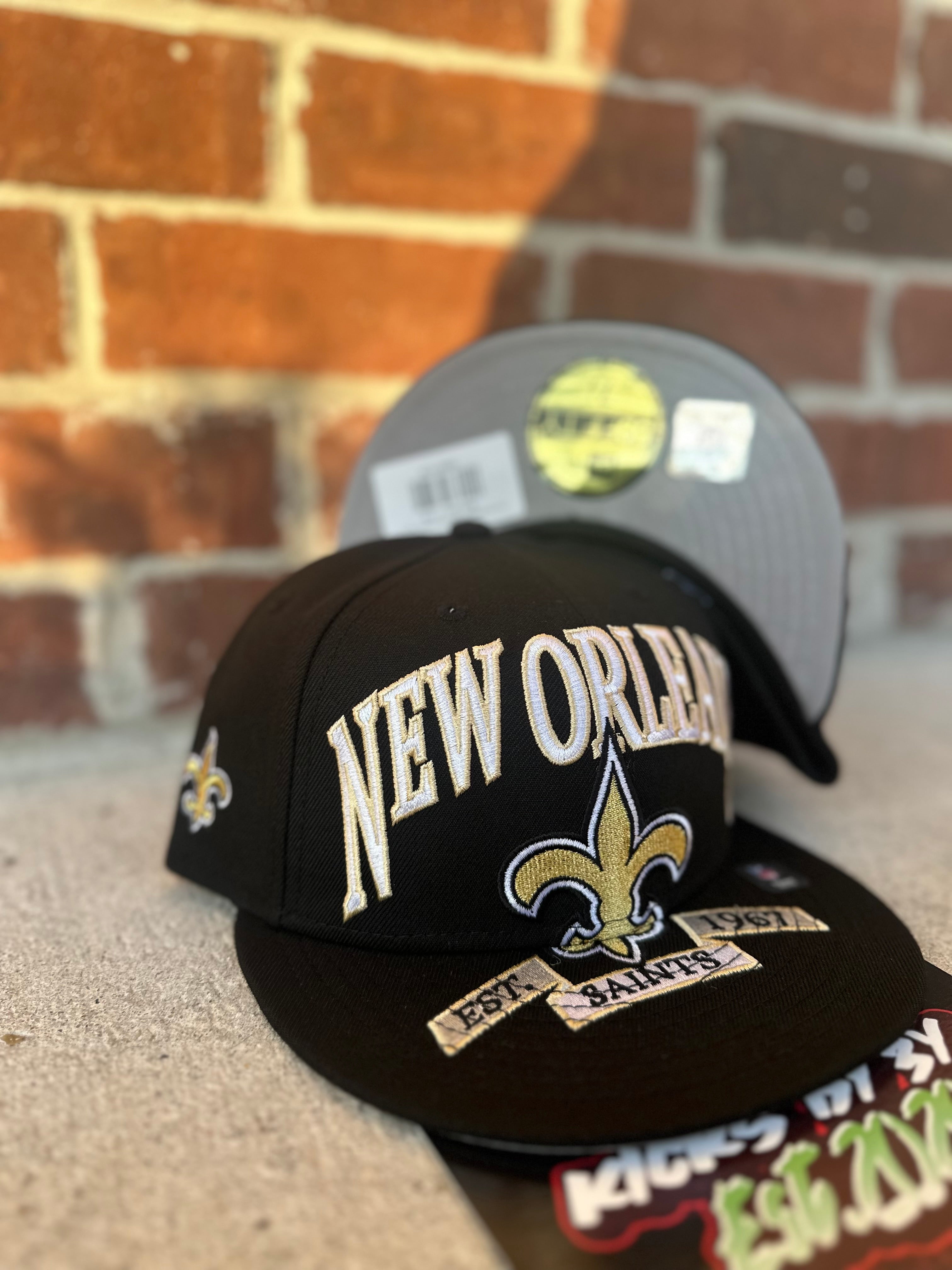 New Era 59FIFTY Fitted "New Orleans Saints" Oversized Logo 60693584