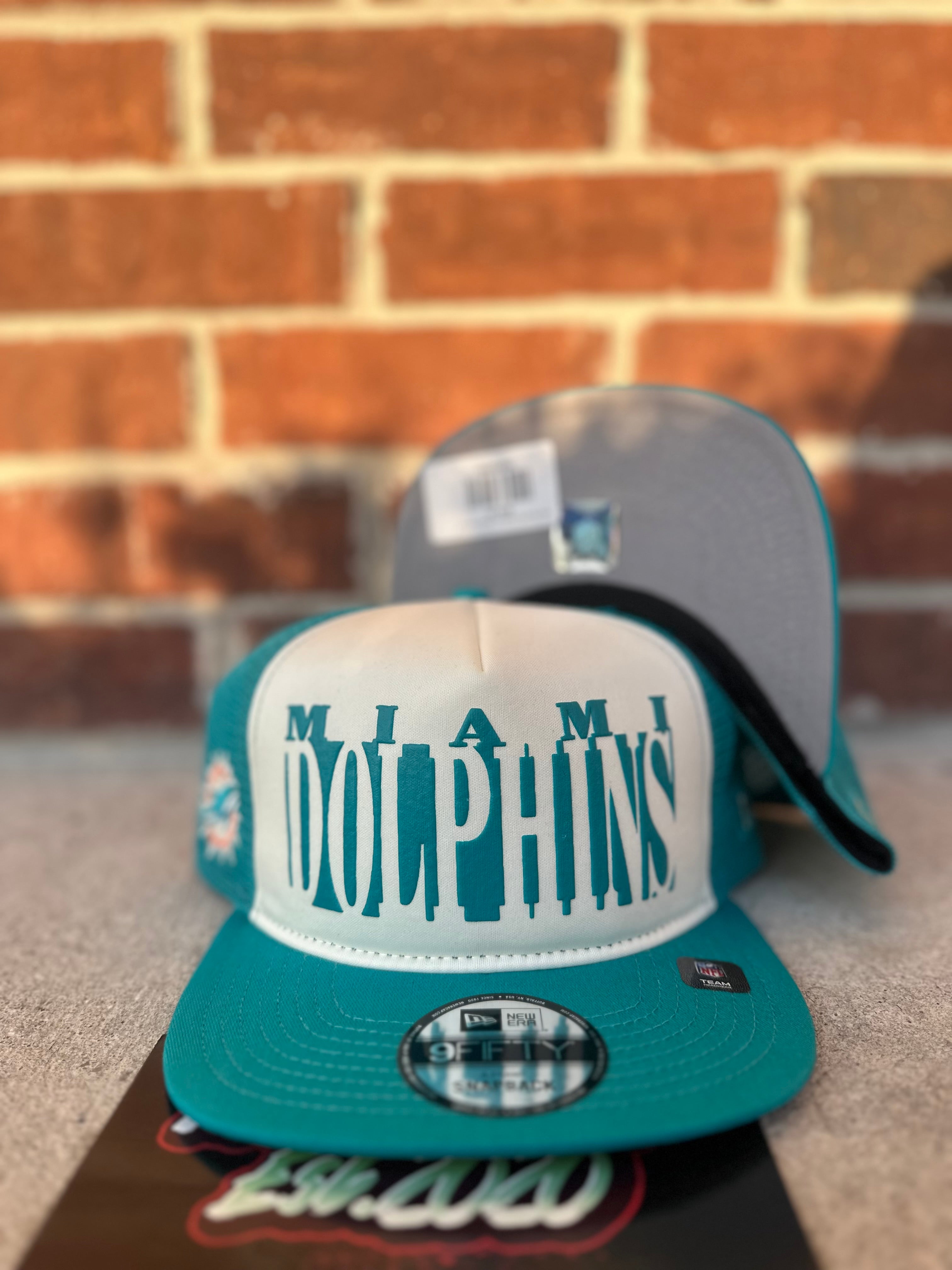 New Era 9Fifty Snapback "Miami Dolphins" A-Frame Trucker Snapback 60724435