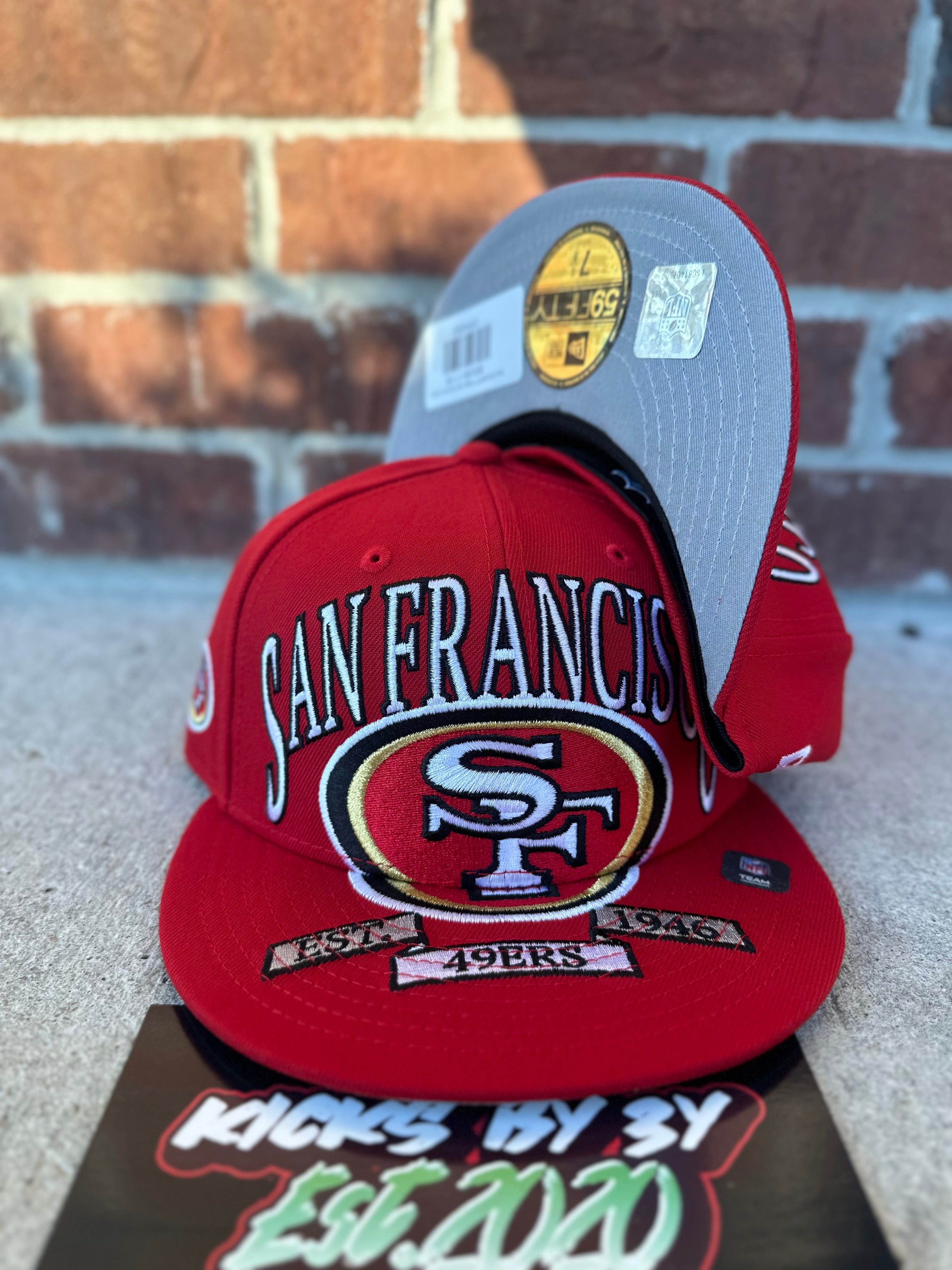 New Era 59FIFTY Fitted "San Francisco 49ers" Oversized Logo 60693596