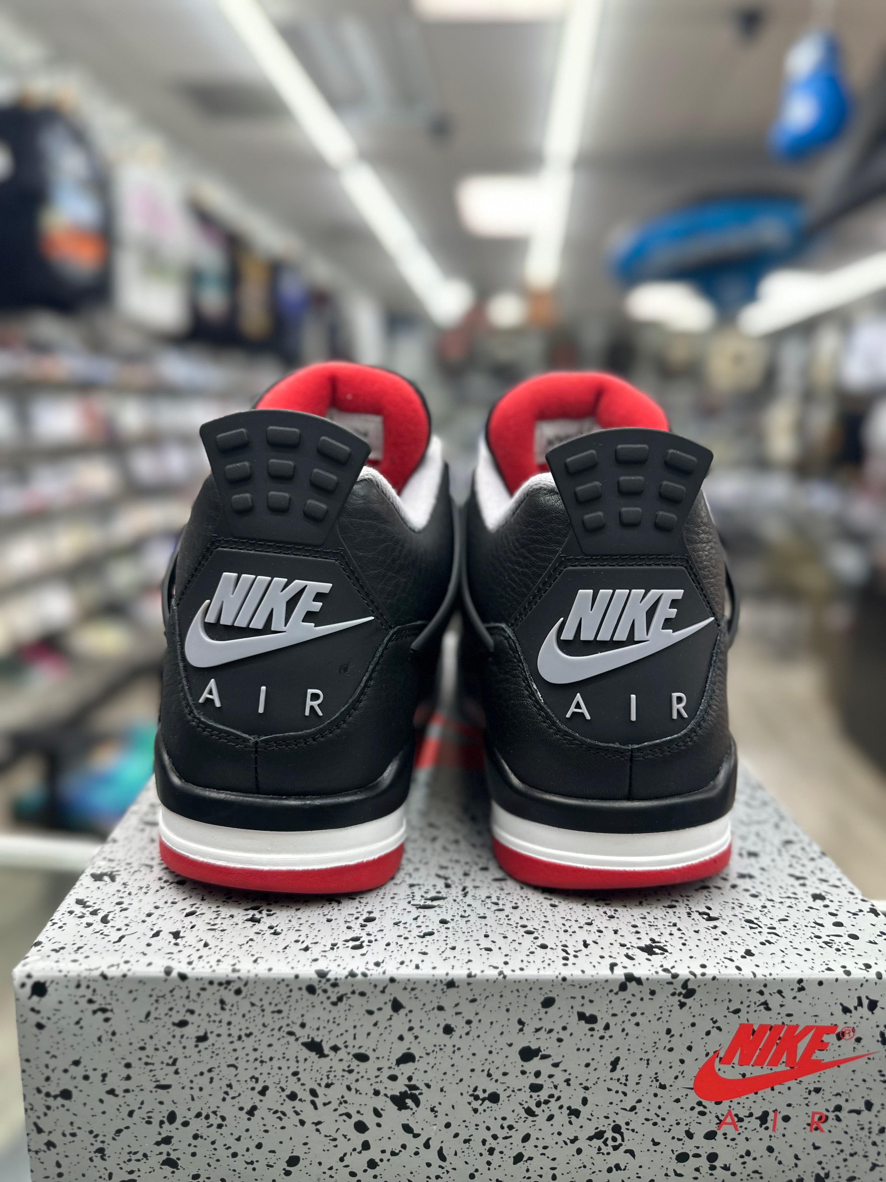 Air Jordan 4 Retro "Bred Reimagined" *Size 9 Preowned* FV5029-006