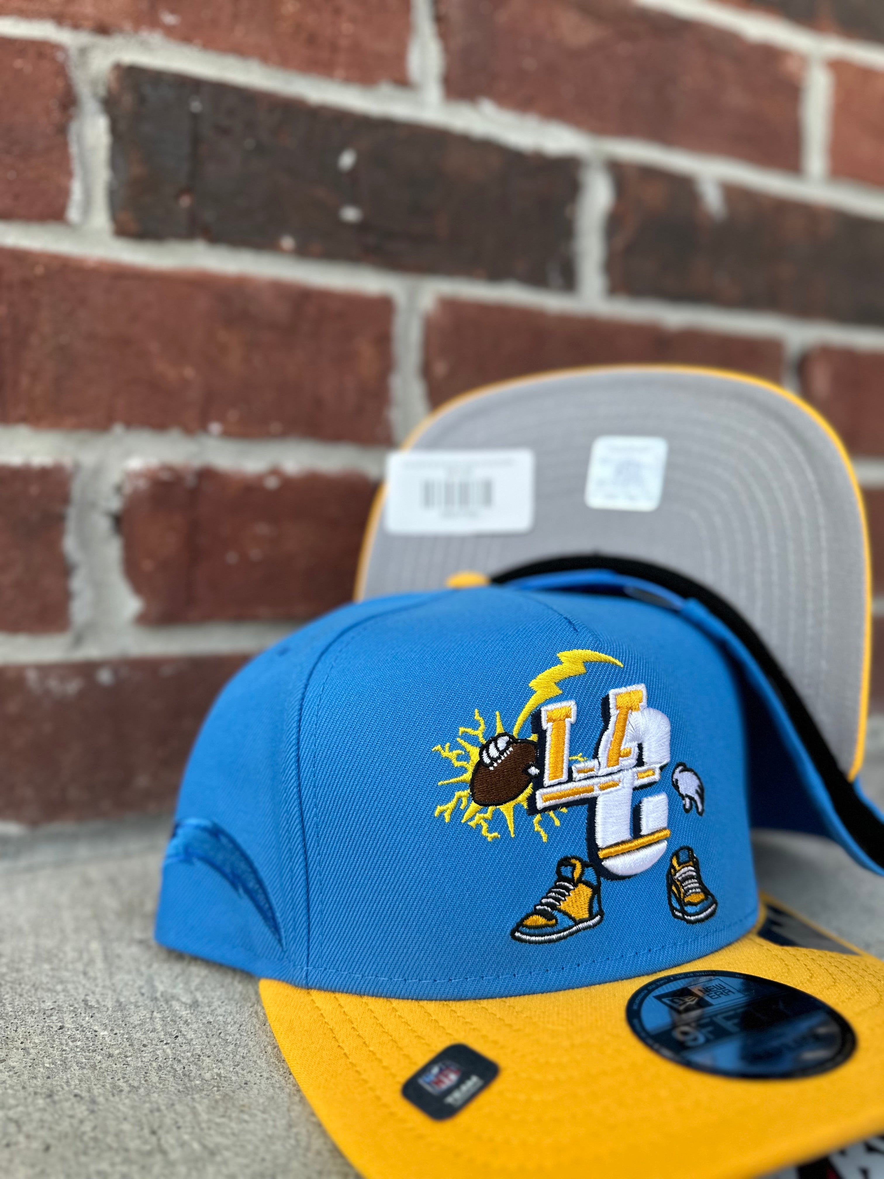 New Era 9Fifty Snapback A-Frame "Los Angeles Chargers" Cartoon Collection 60792245