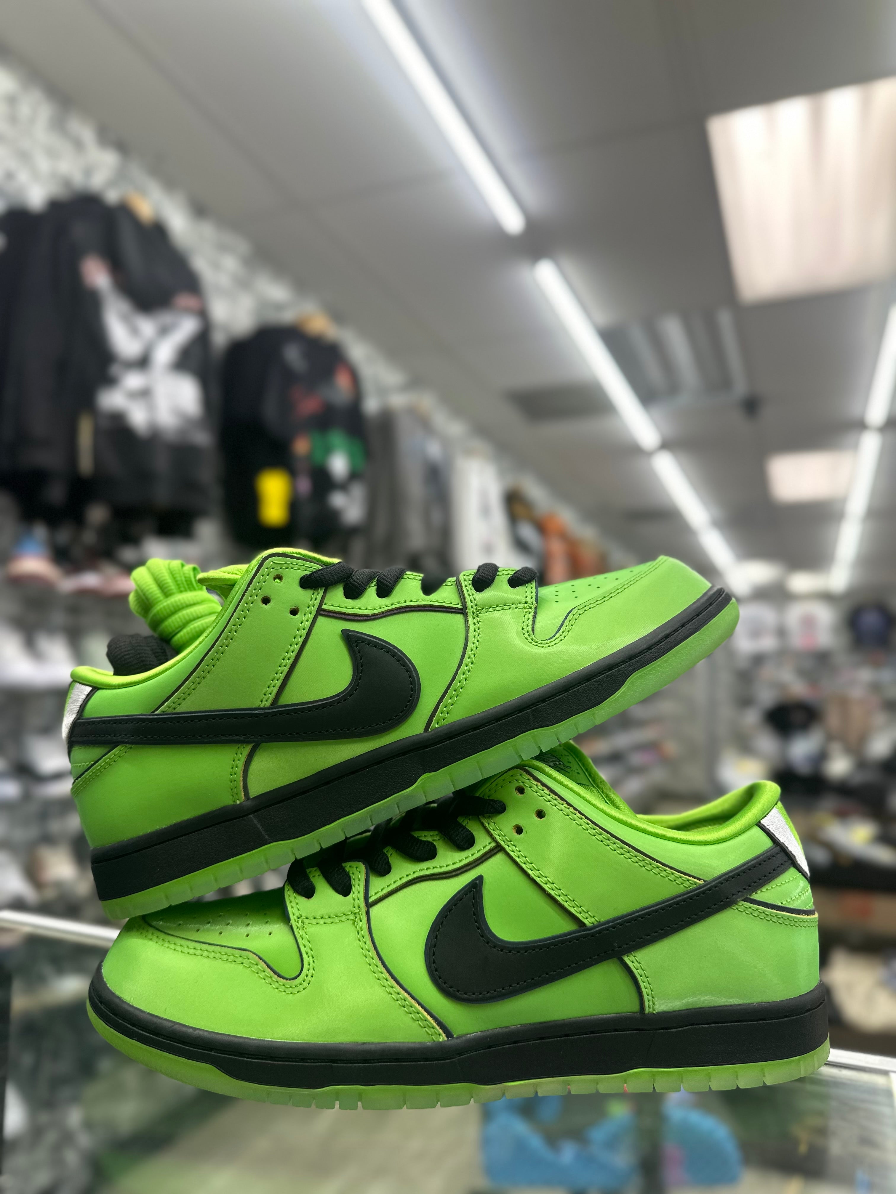 Nike SB Dunk Low X The Power Puff Girls "Buttercup" FZ8319-300