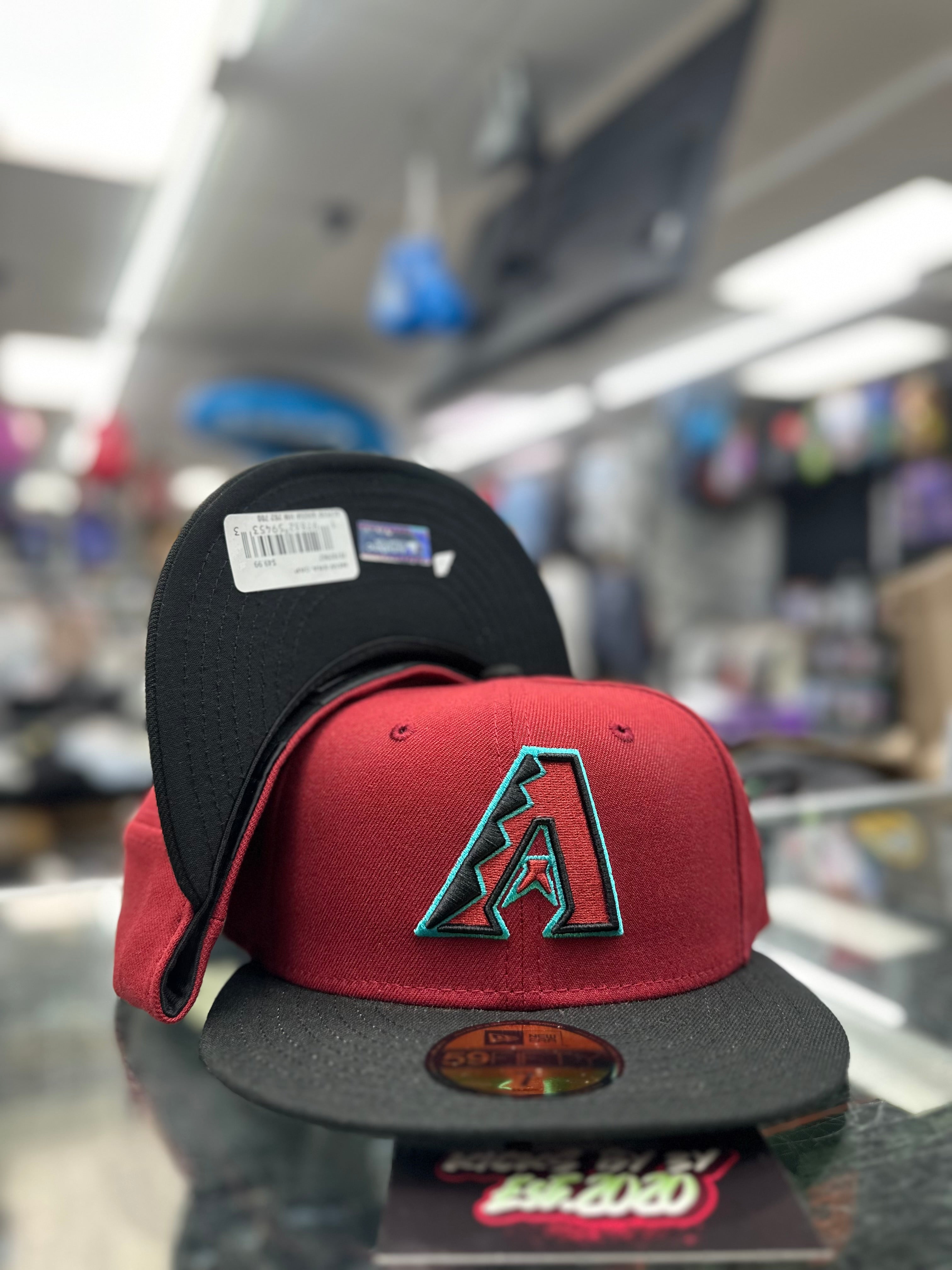 New Era 59Fifty Fitted  "Arizona Diamondbacks" 70782962 Burgundy/Black