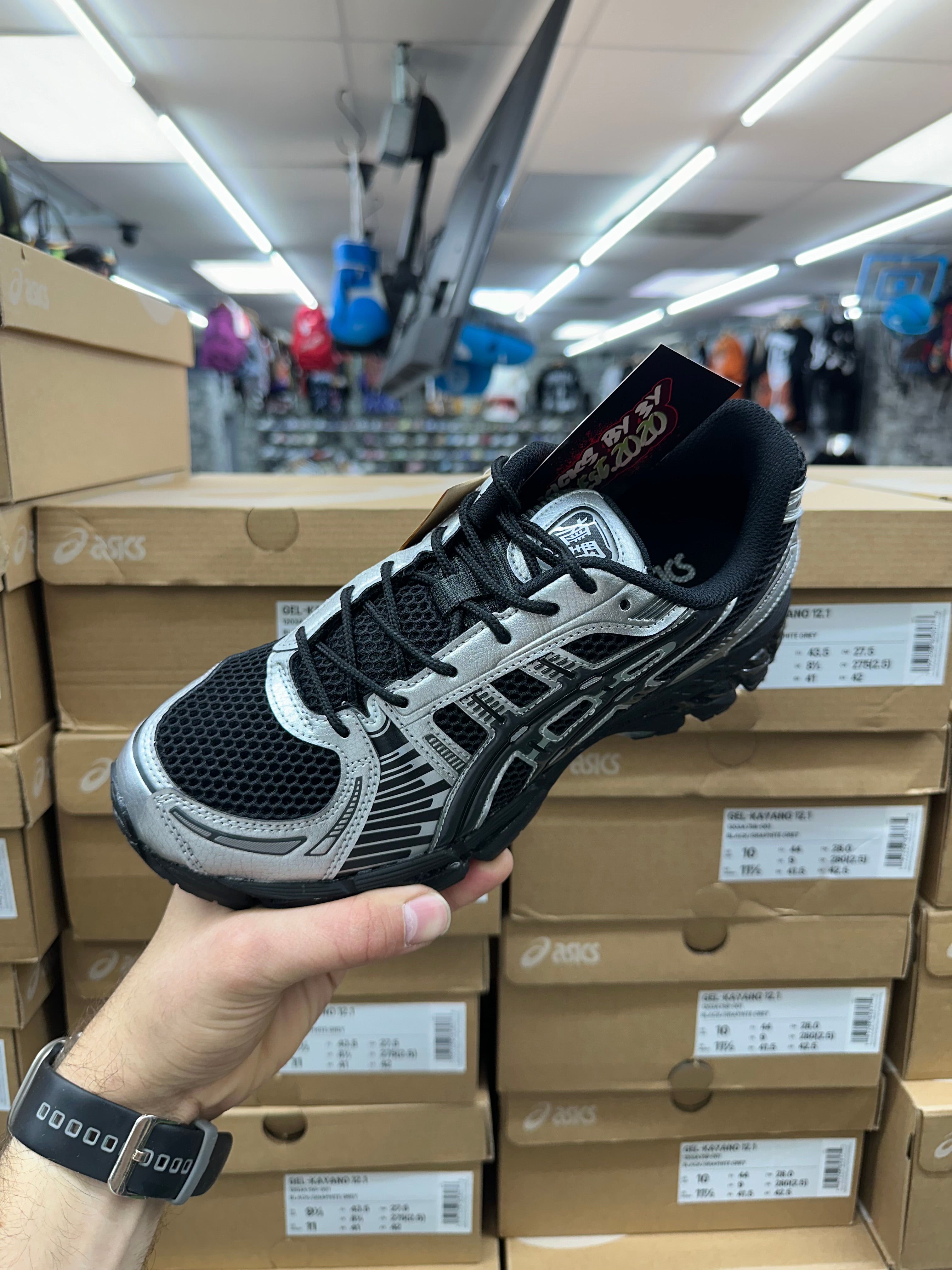 Asics Gel-Kayano 12.1 “Black Pure Silver” (1203A759-001)