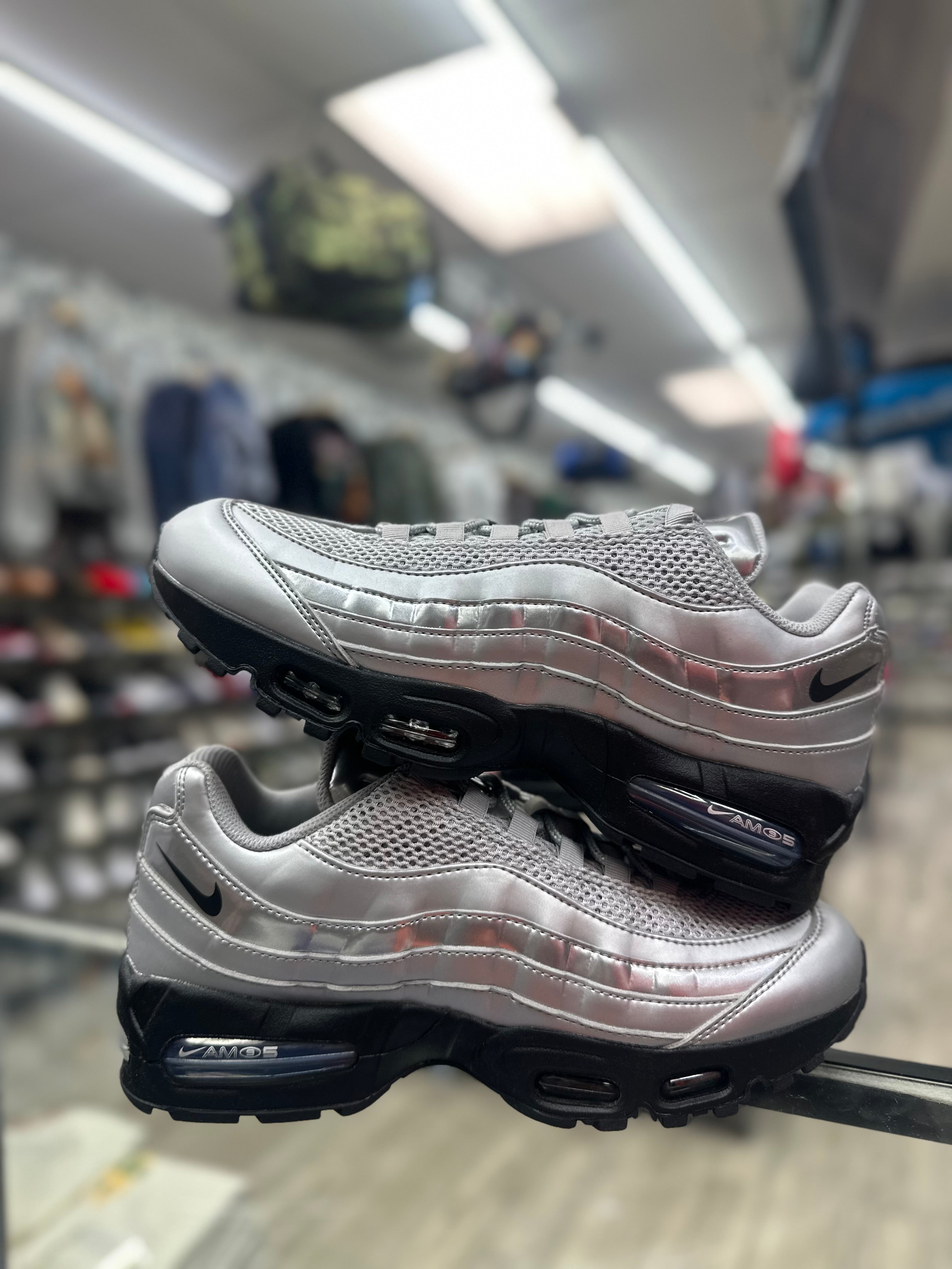 Nike Air Max 95 “T90 Black Metallic Silver” (MEN) (IB6830-002)