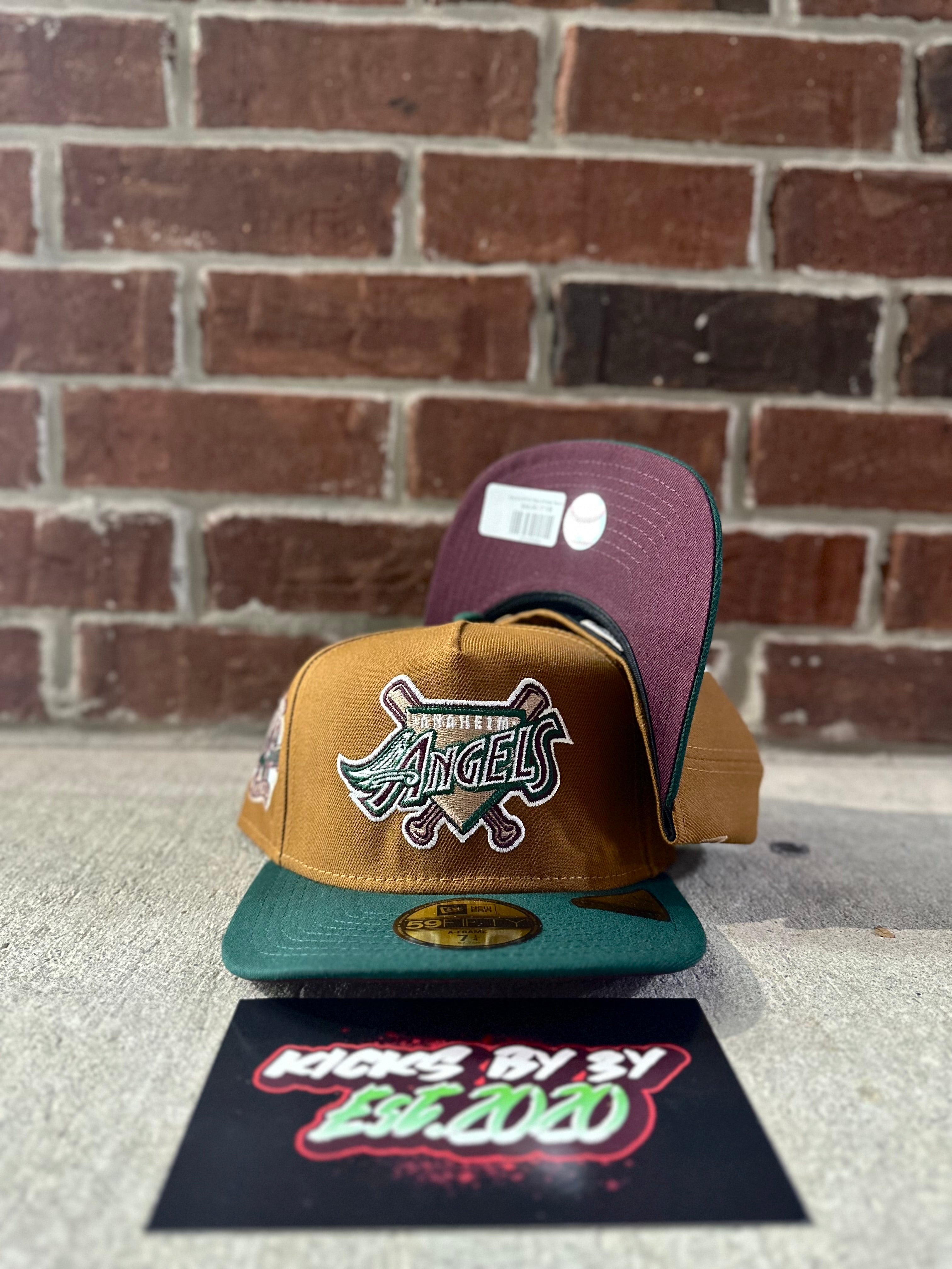 New Era 59Fifty Fitted A-Frame "Anaheim Angels" 40th Anniversary Green/Brown