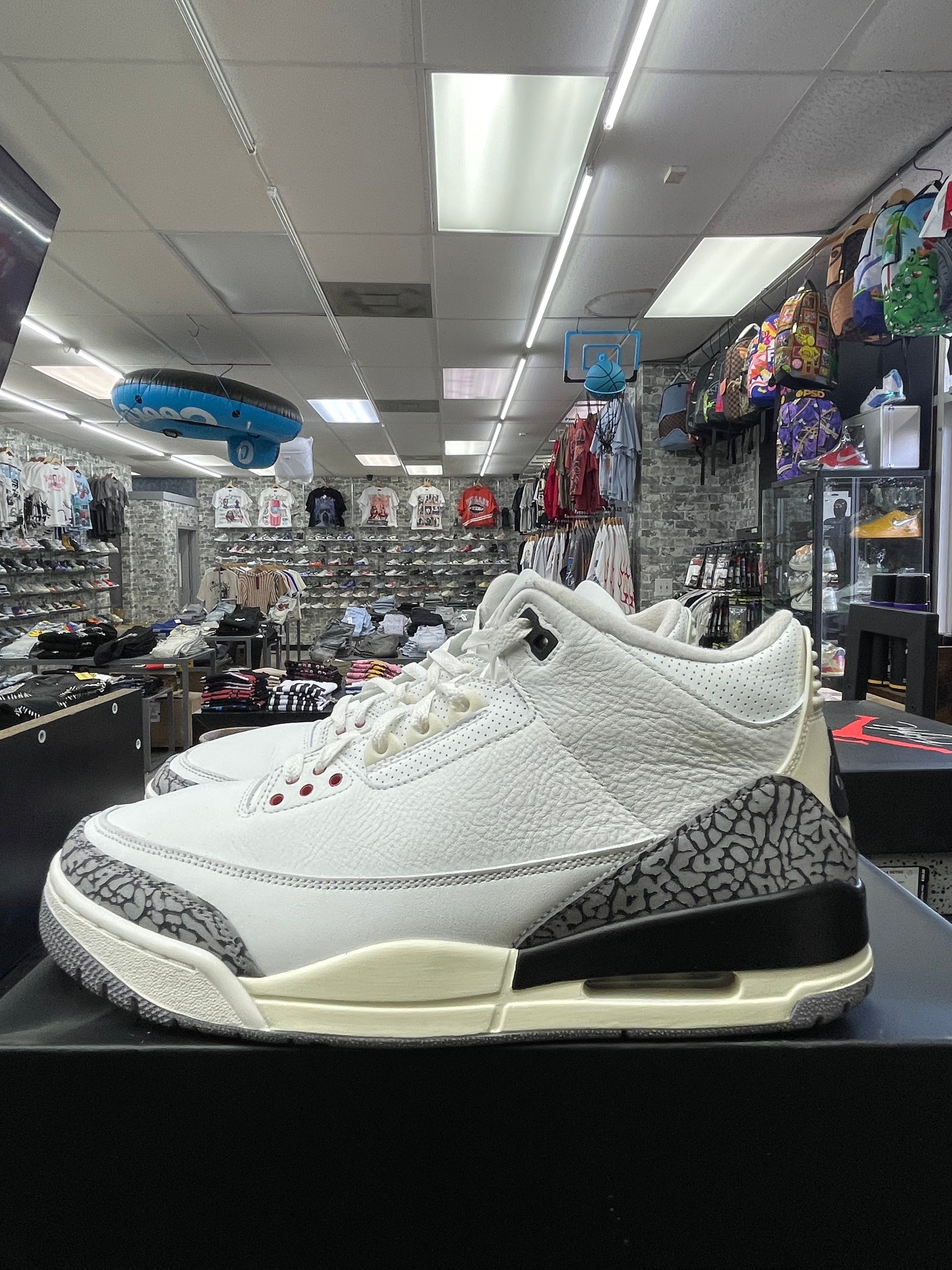 Air Jordan Retro 3 “White Cement” *Size 12 Preowned* (DN3707-1000