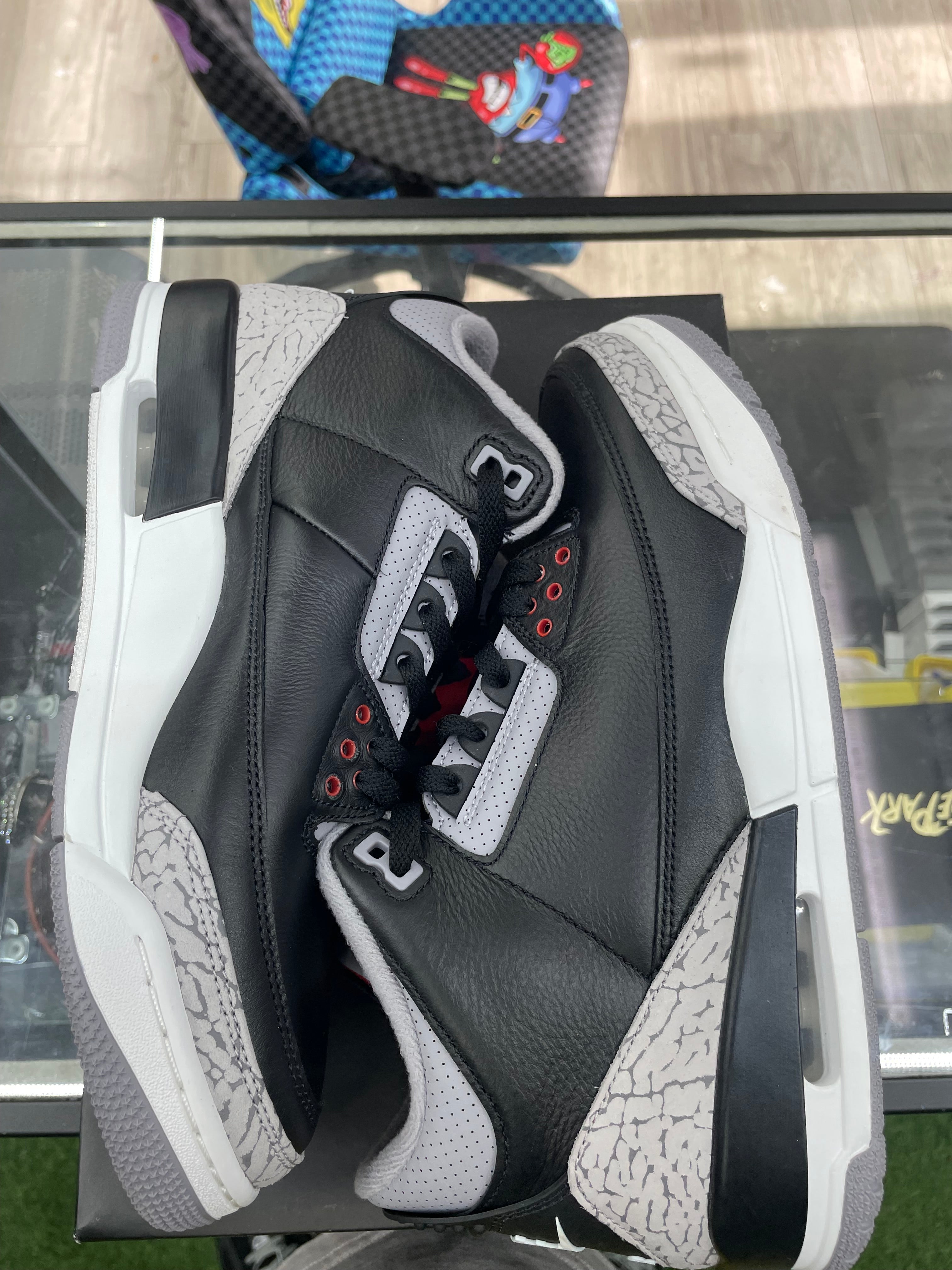 Air Jordan Retro 3 “Black Cement” *Size 10 Preowned*(DN3707-010)