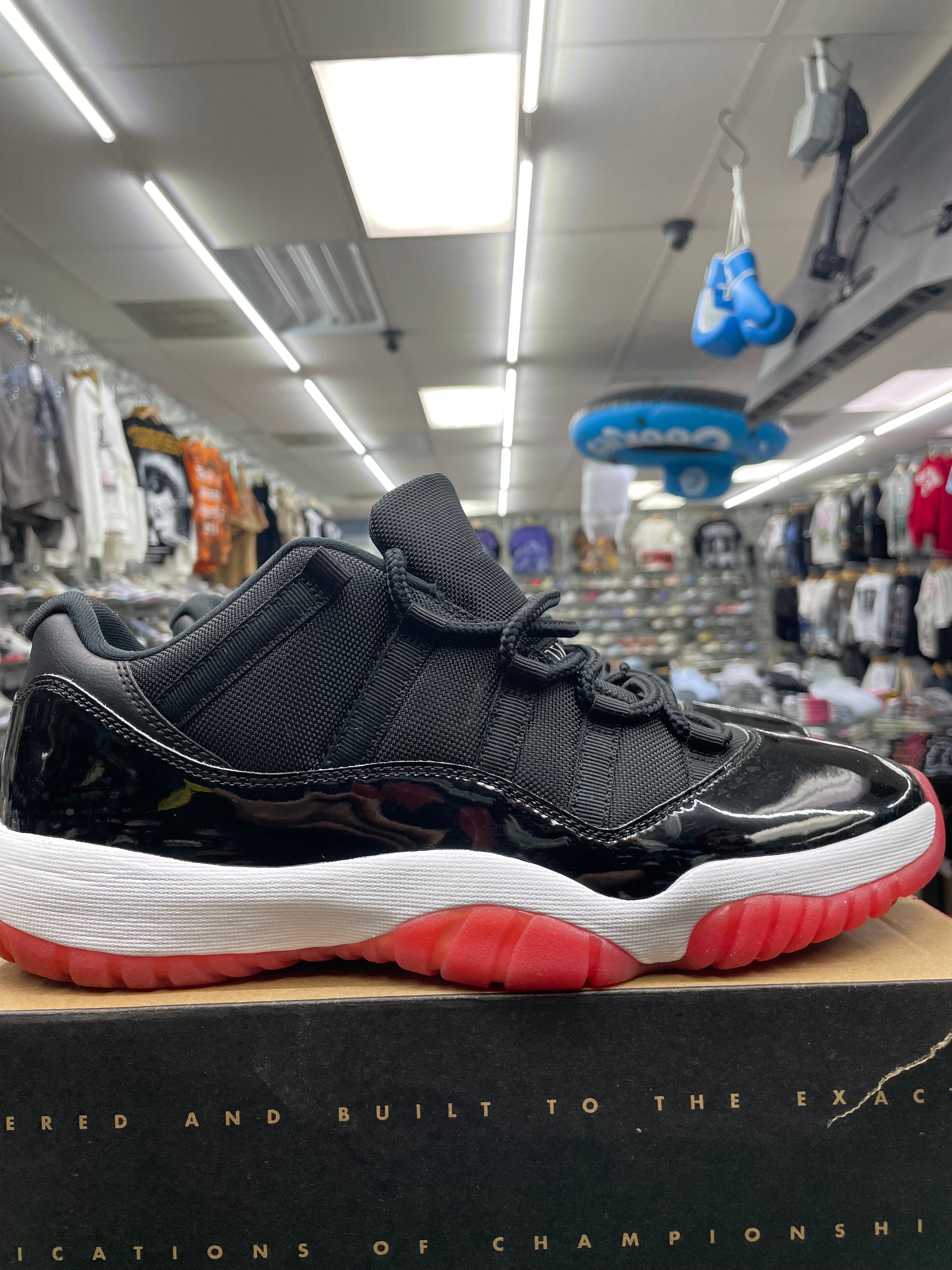 Air Jordan Retro 11 Low “Bred” *Size 12 Preowned* (FV5104-006)