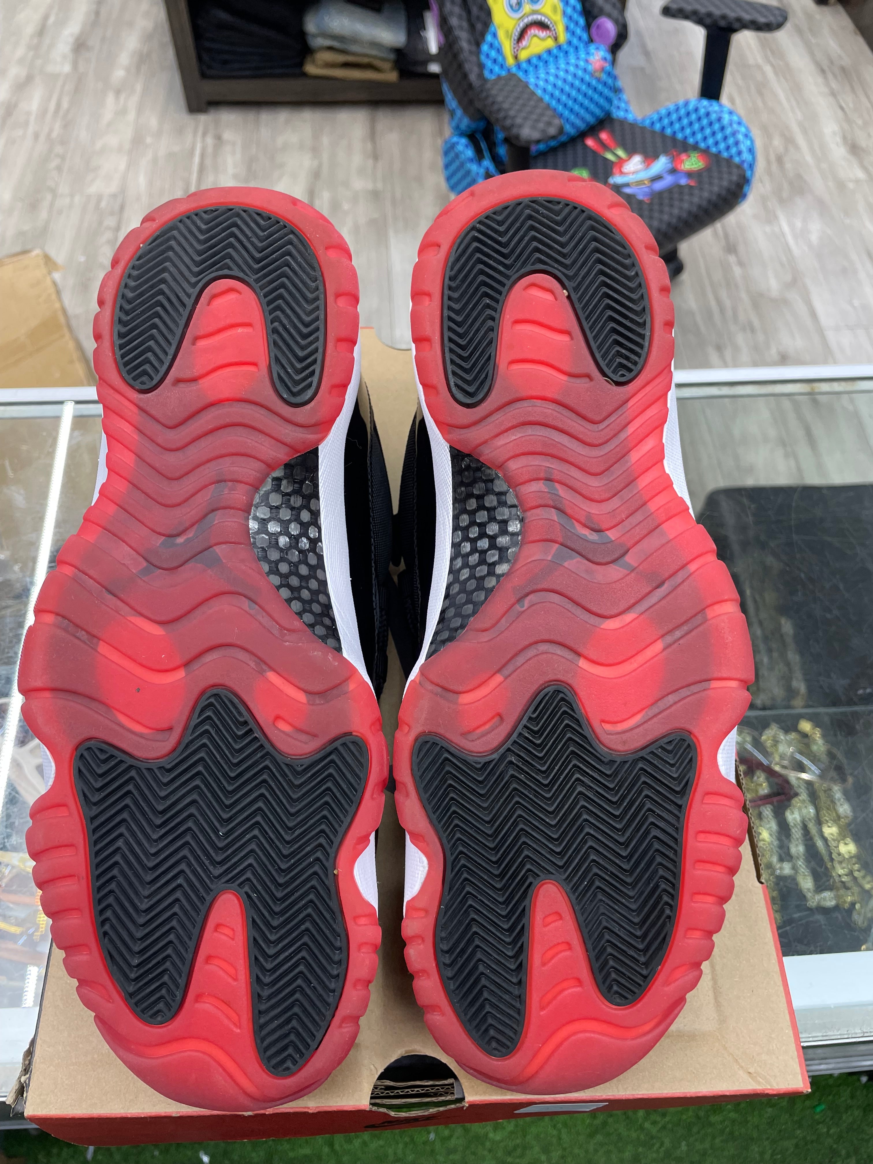Air Jordan Retro 11 Low “Bred” *Size 12 Preowned* (FV5104-006)