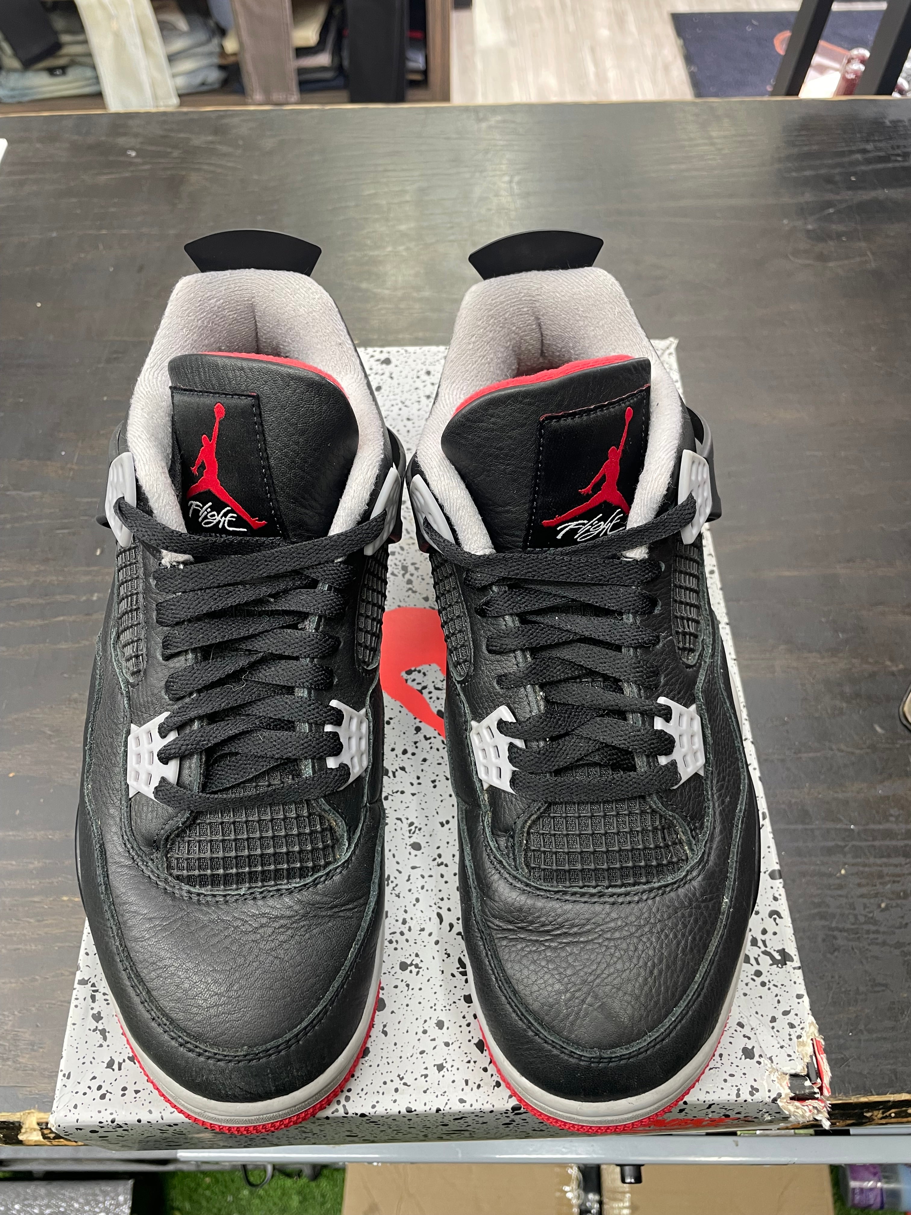Air Jordan Retro 4 “Bred Reimagined” *Size 10 Preowned* (FV5029-006)