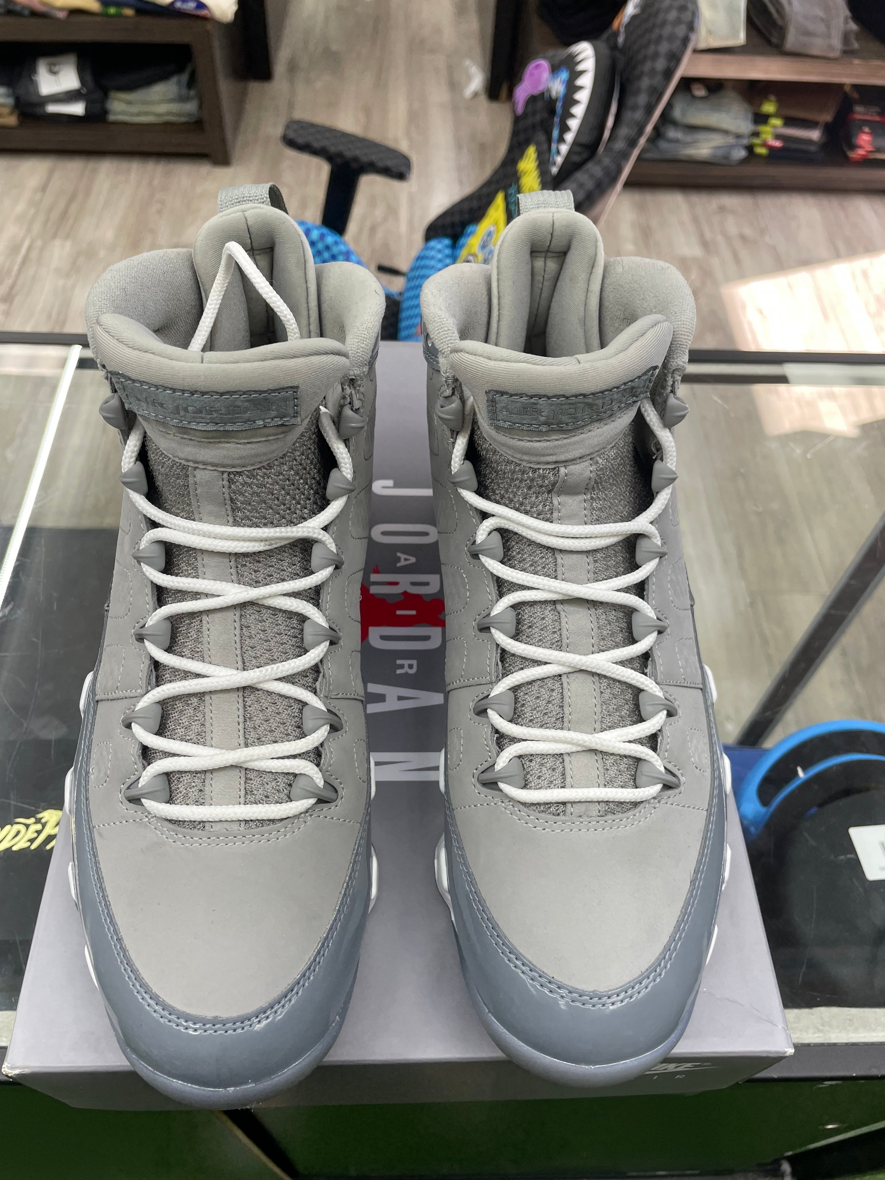 Air Jordan Retro 9 “Cool Grey” *Size 9.5  Preowned* (HV4794-011)
