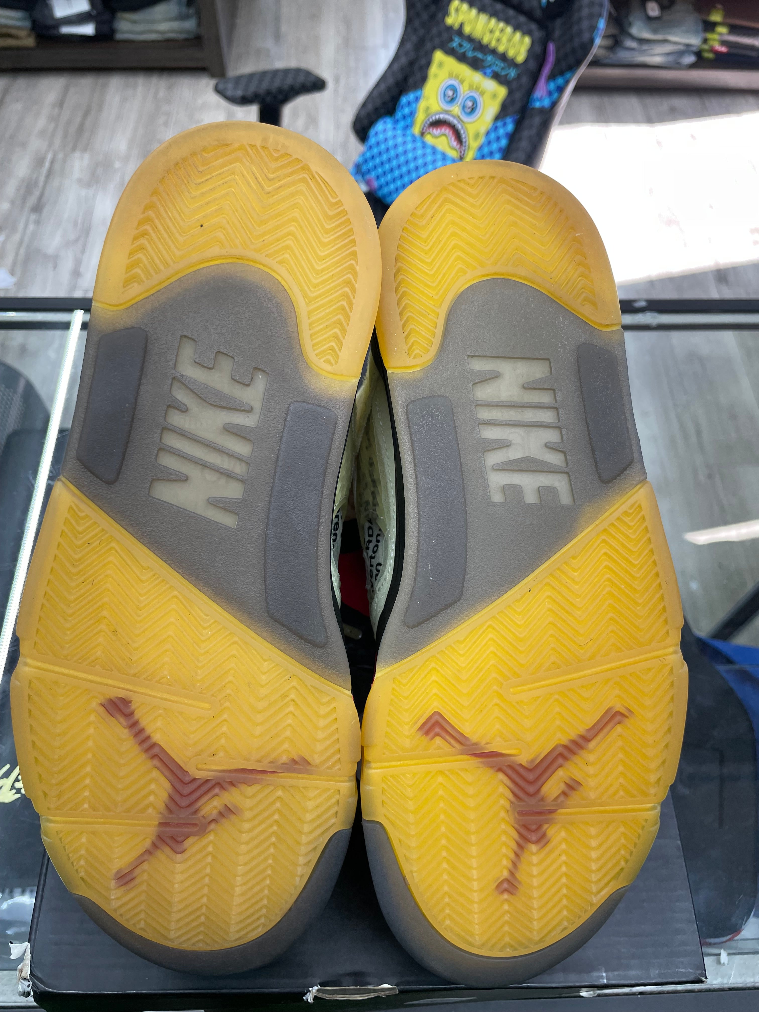 Air Jordan Retro 5 “Off-White Sail” *Size 9 Preowned* (DH8565-100)