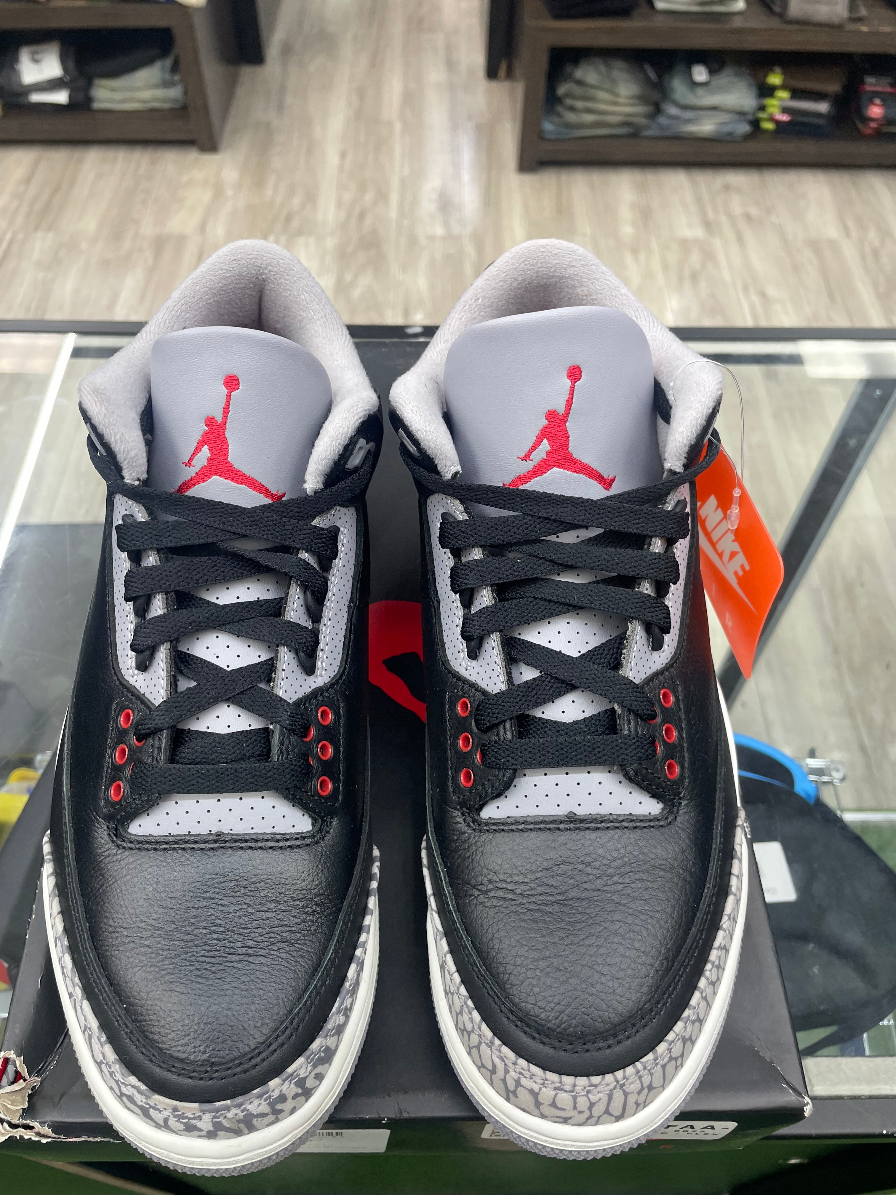 Air Jordan Retro 3 “Black Cement” *Size 8.5 Preowned*(DN3707-010)