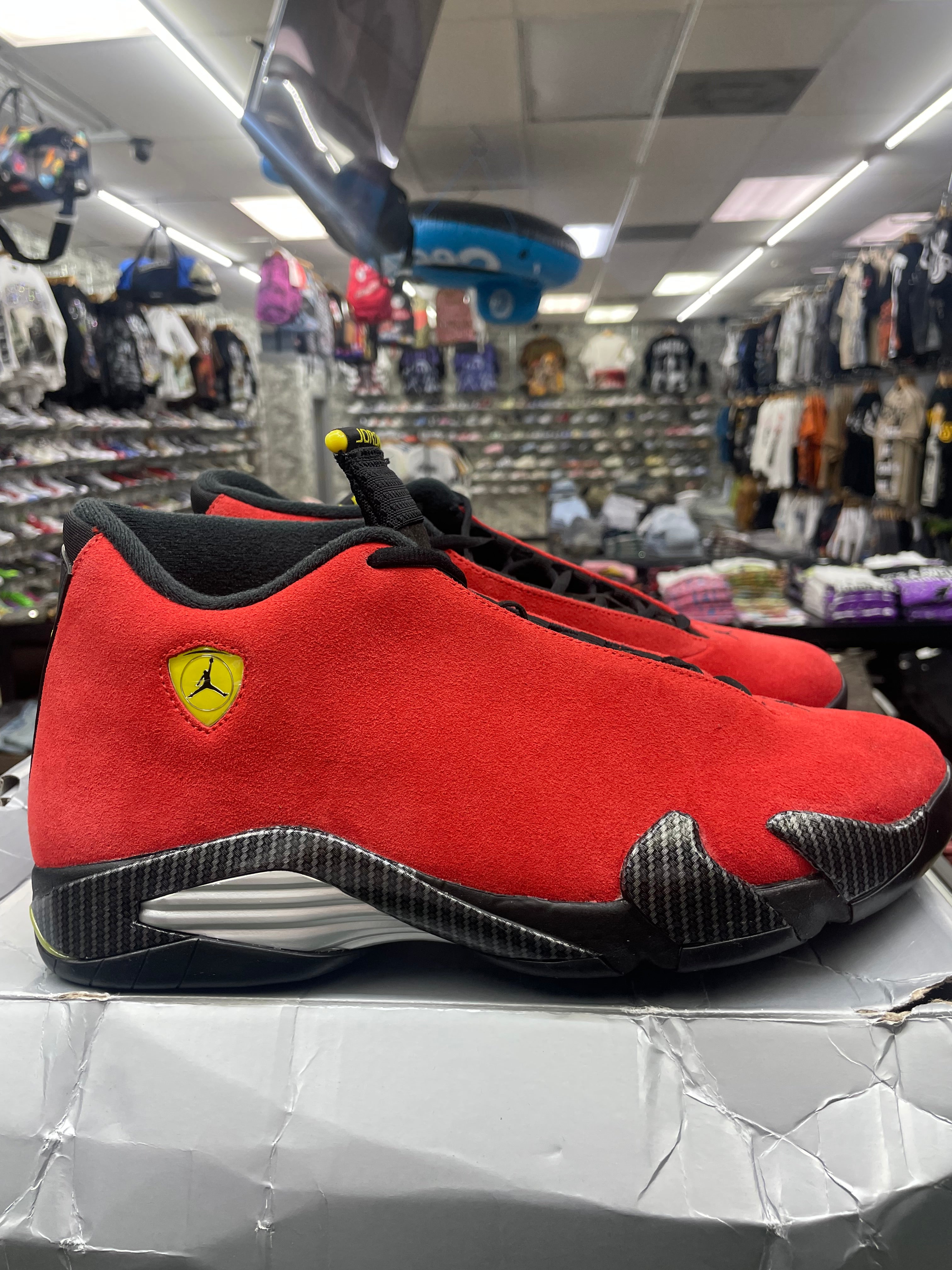 Air Jordan Retro 14 “Ferrari” *Size 12 Preowned* (IF5015-600)