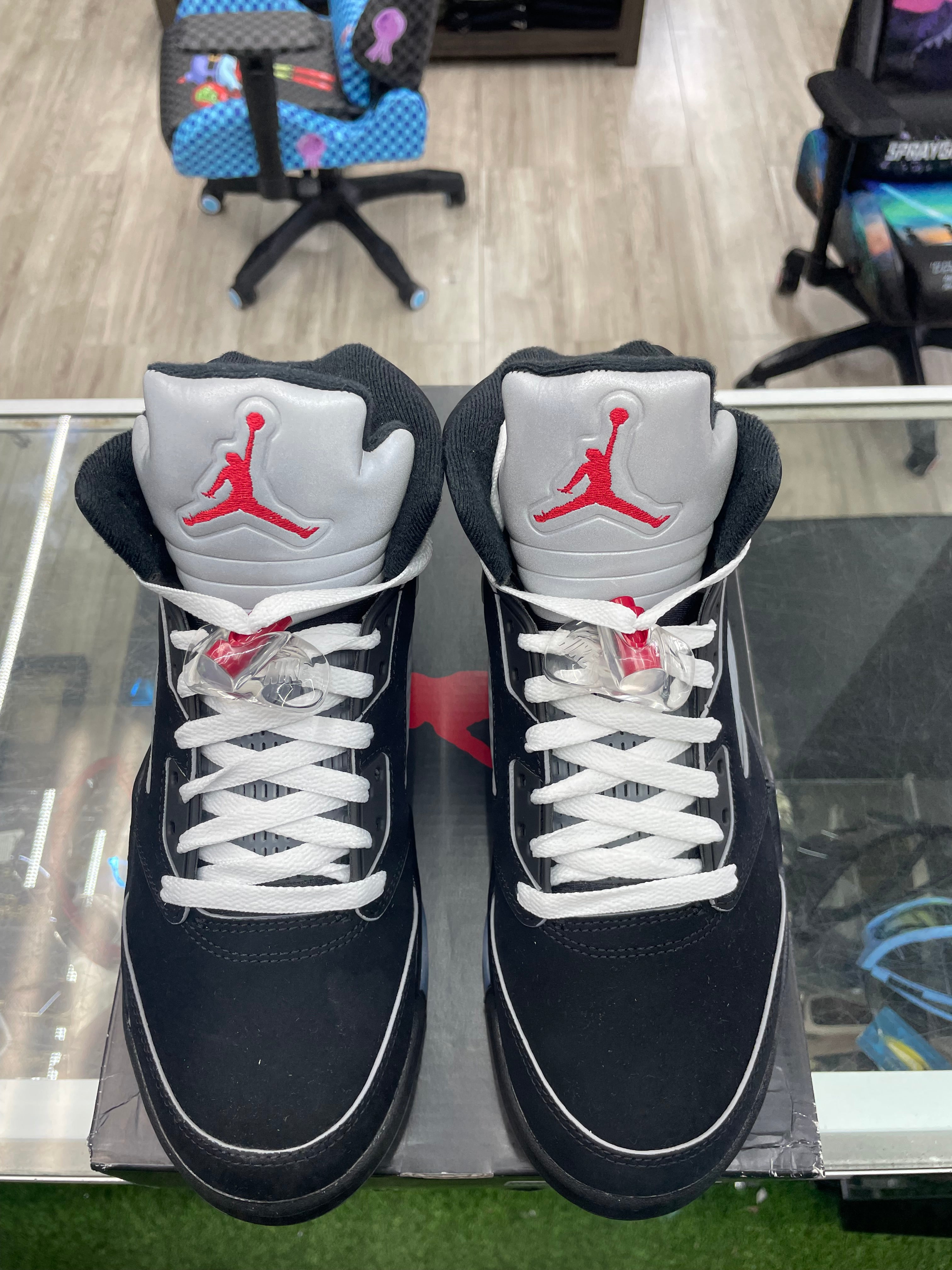 Air Jordan Retro 5 “Black Metallic Reimagined” *Size 7.5 Preowned*