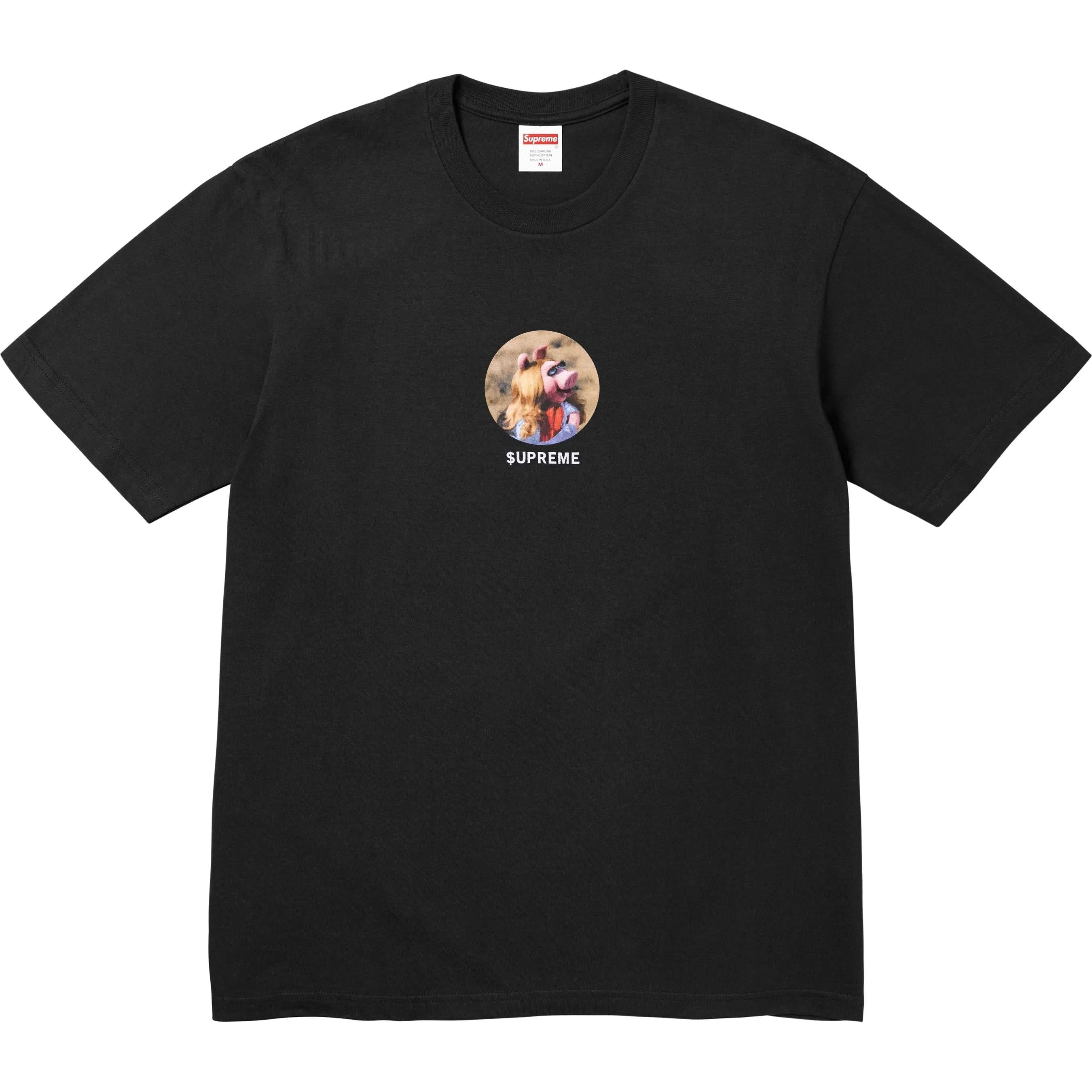 Supreme “Miss Piggy” Tee (Black)