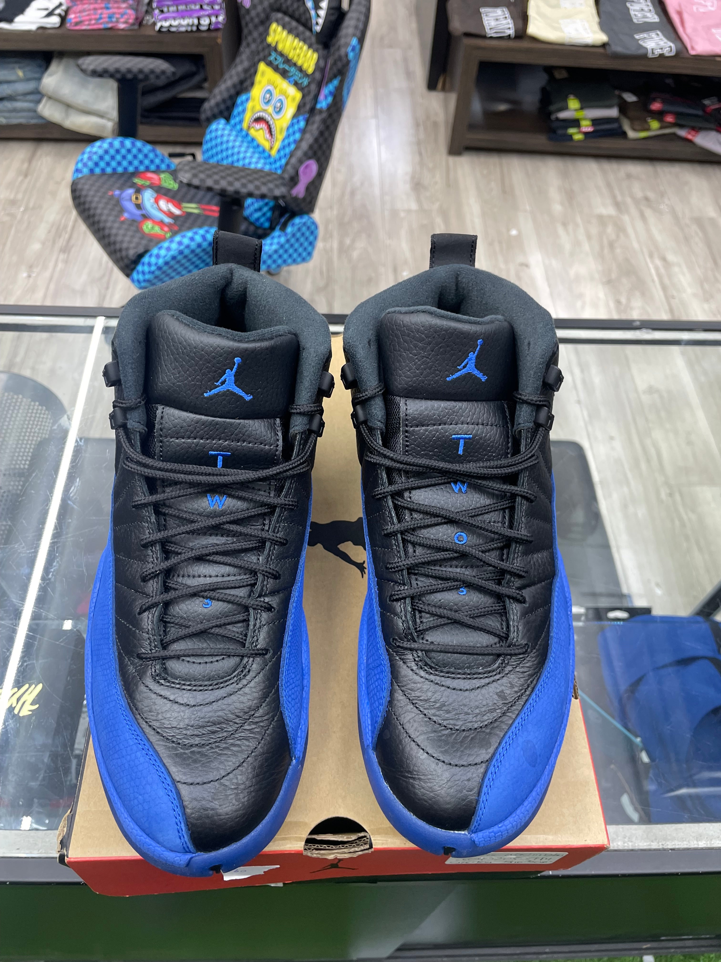 Air Jordan Retro 12 “Black Game Royal” *Size 10 Preowned*