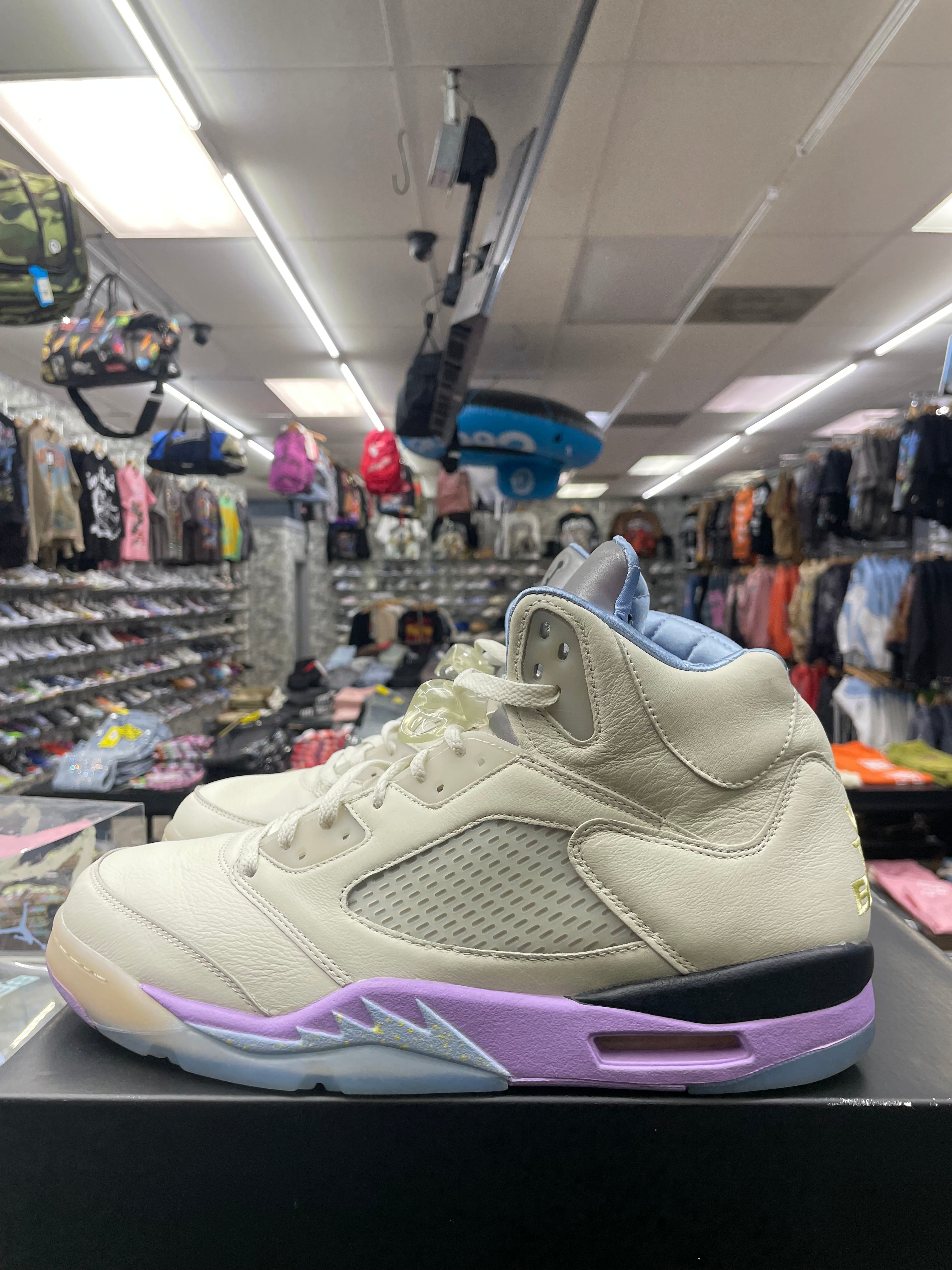 Air Jordan Retro 5 “DJ Khaled We The Best Sail” *Size 13 Preowned*