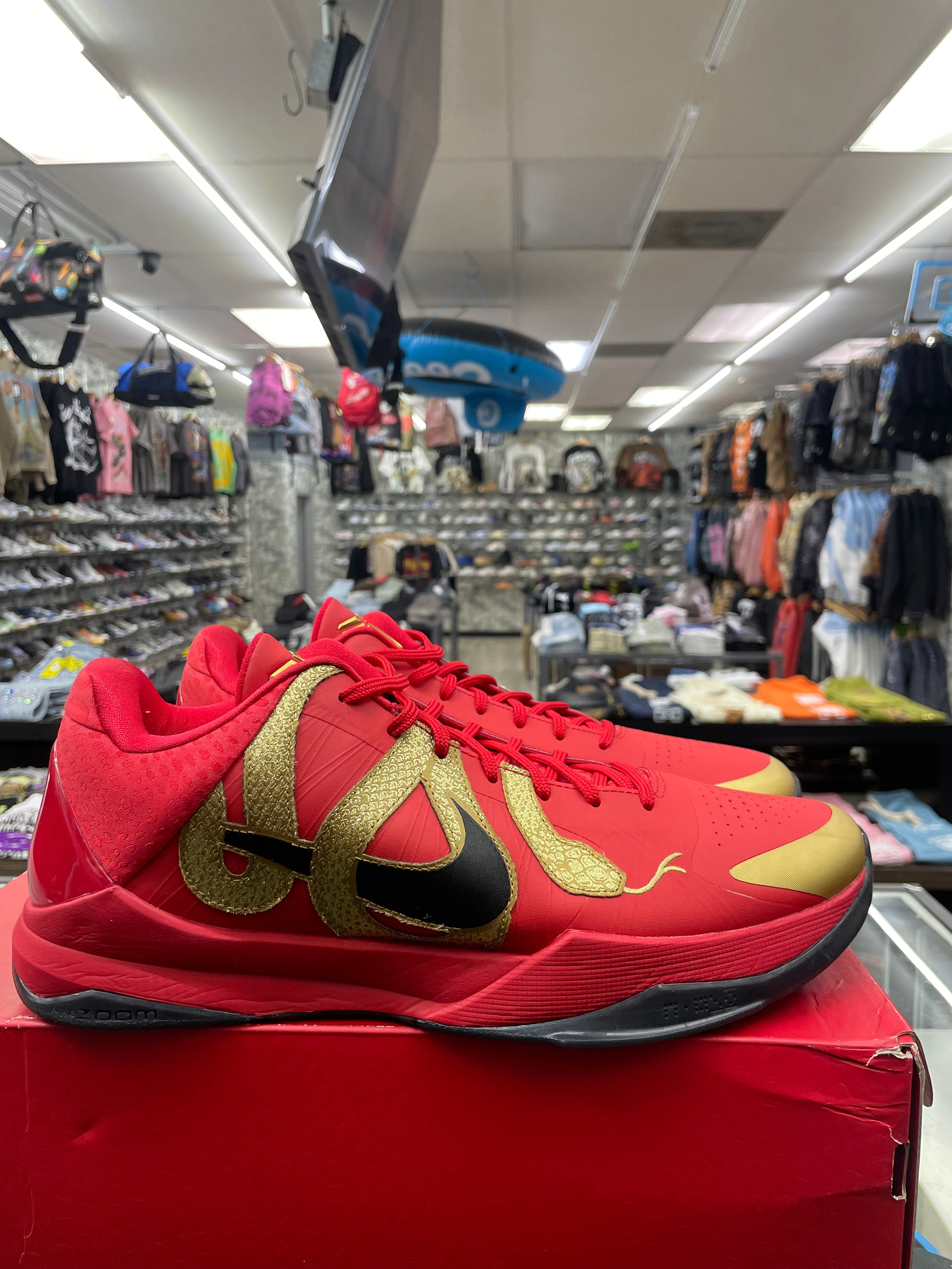 Nike Kobe 5 Protro “Year Of The Mamba University Red” *Size 13 Preowned*