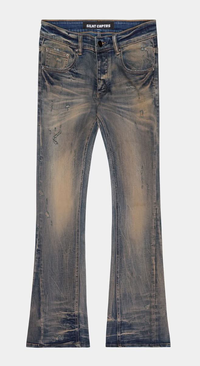 Silnt Chptrs “Avenue” Stacked Jeans