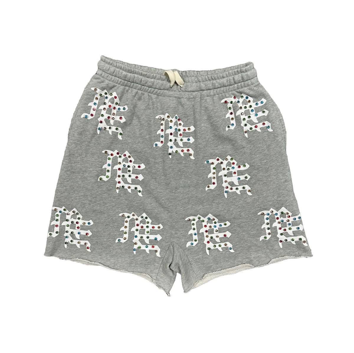 Mixed Emotion “ME Logo” Shorts (Grey)