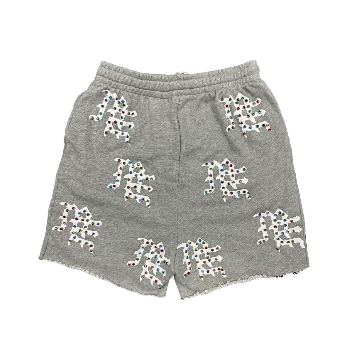 Mixed Emotion “ME Logo” Shorts (Grey)