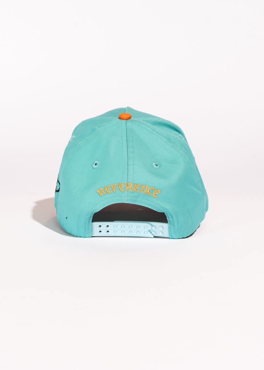 Reference “Teal Marlins” Trucker Hat