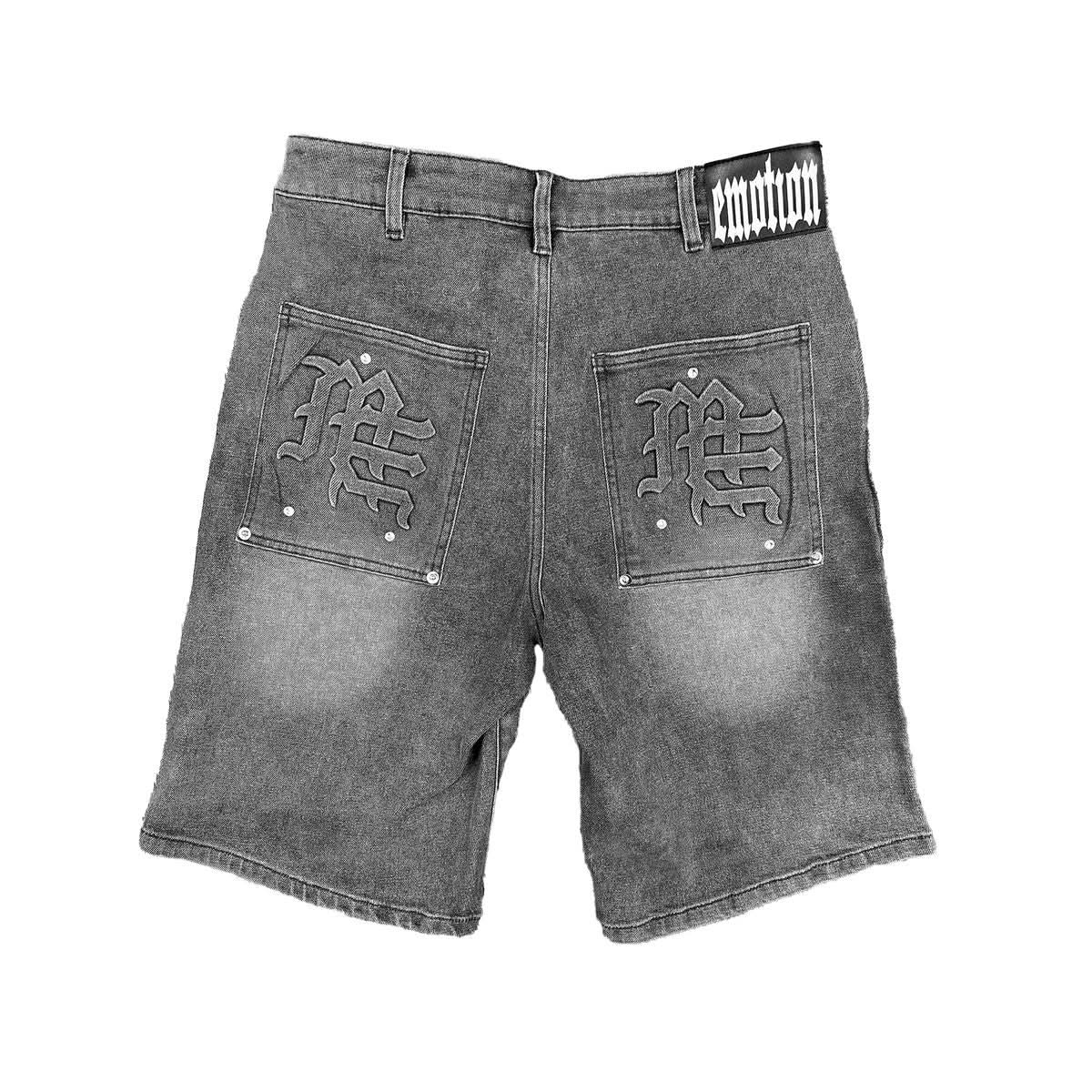 Mixed Emotion “Paisley” Jorts