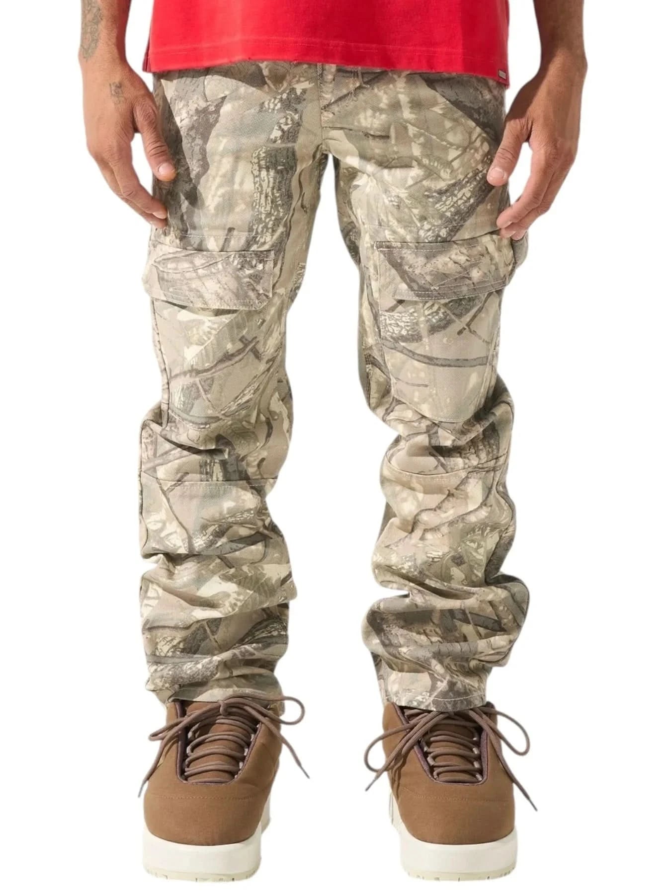 Serenede "Elk Camo" Baggy Jeans
