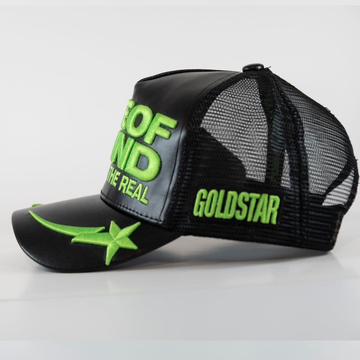 Gold Star “One Of Kind” Hat (Black/Green)