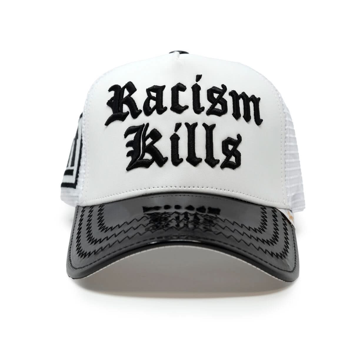 Gold Star “Racism Kills ” Hat (Black)