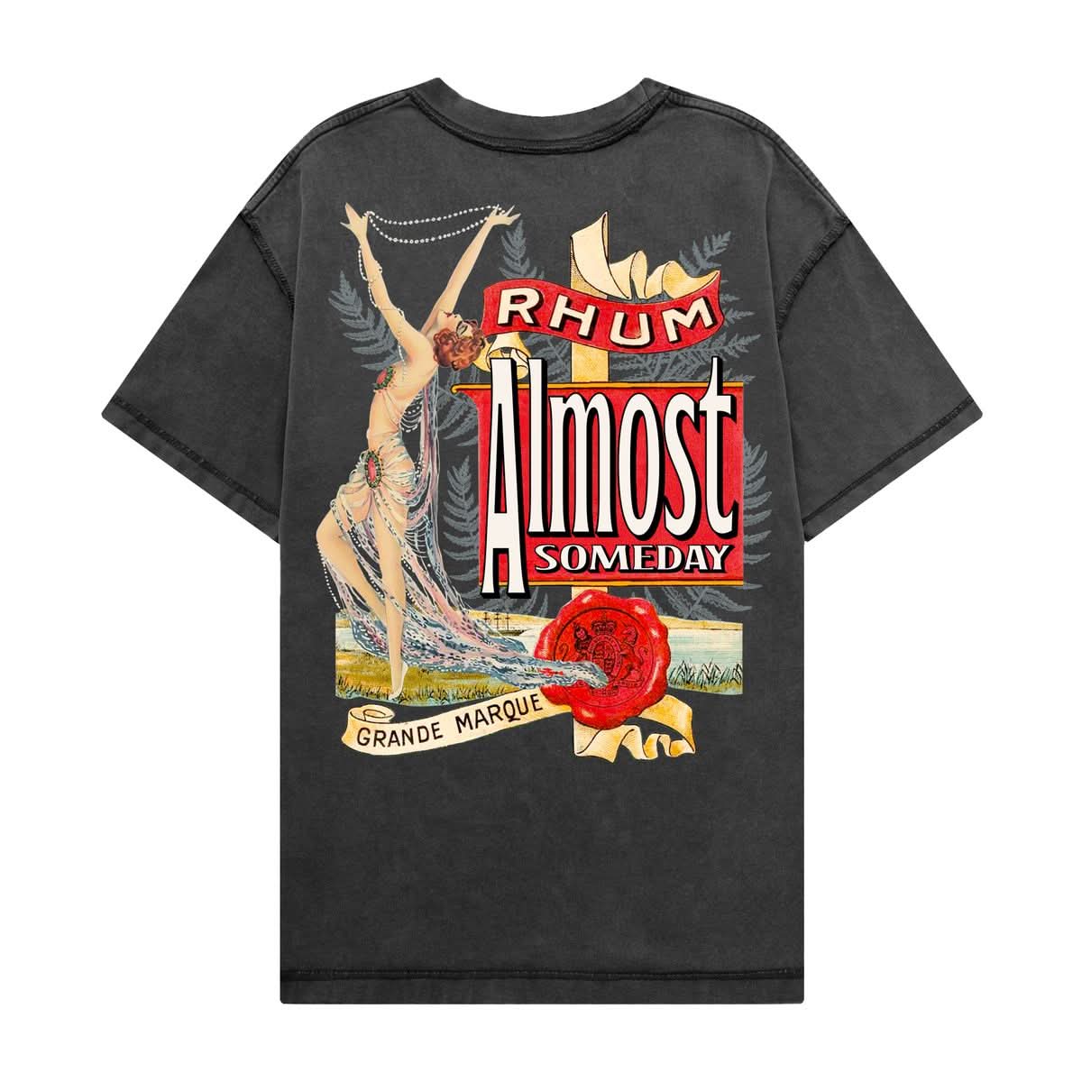 Almost Someday “Grande” Tee (Black)