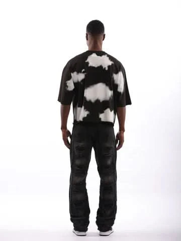 Left Point “Grim” Cropped Tee