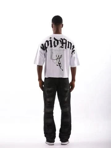 Left Point “Angel” Cropped Tee